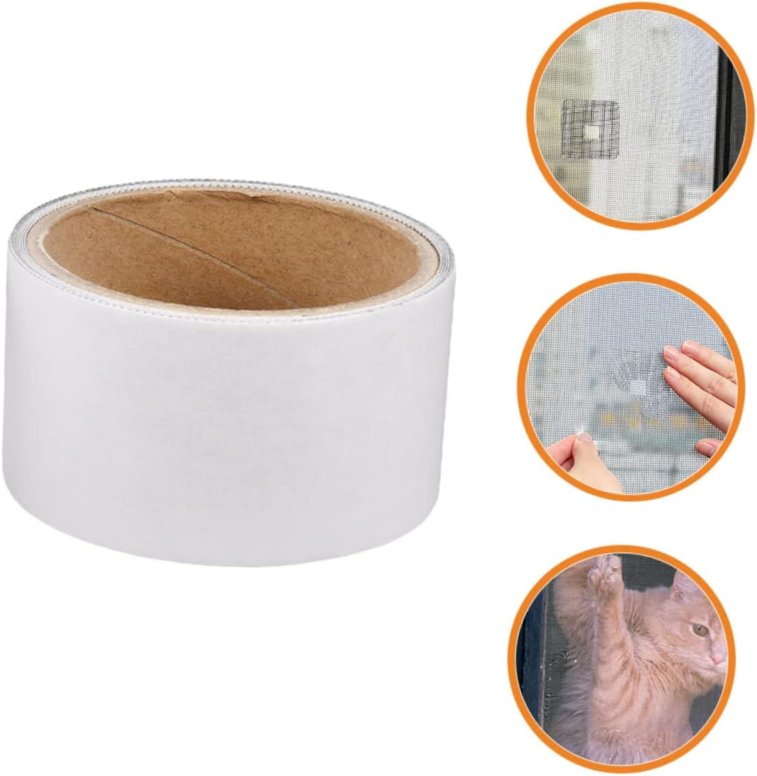 OSALADI Screen Repair Tape Window Mesh Door Fix Patch for Flyscreen Mesh Garage Screen Door image number 4