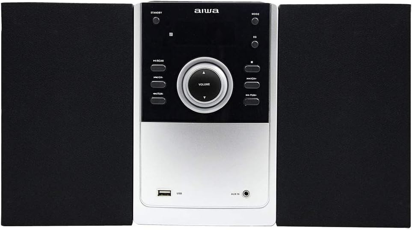 Aiwa DVD Micro Hi-Fi System with Bluetooth and FM Radio (AMD-805)