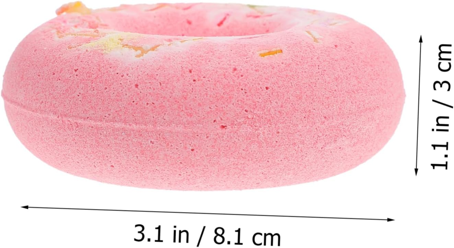 IWOWHERO Adorable Cake Shape Bath Salt Balls Boys and Girls Adults Bubble for Spa Relaxation Random Color image number 6