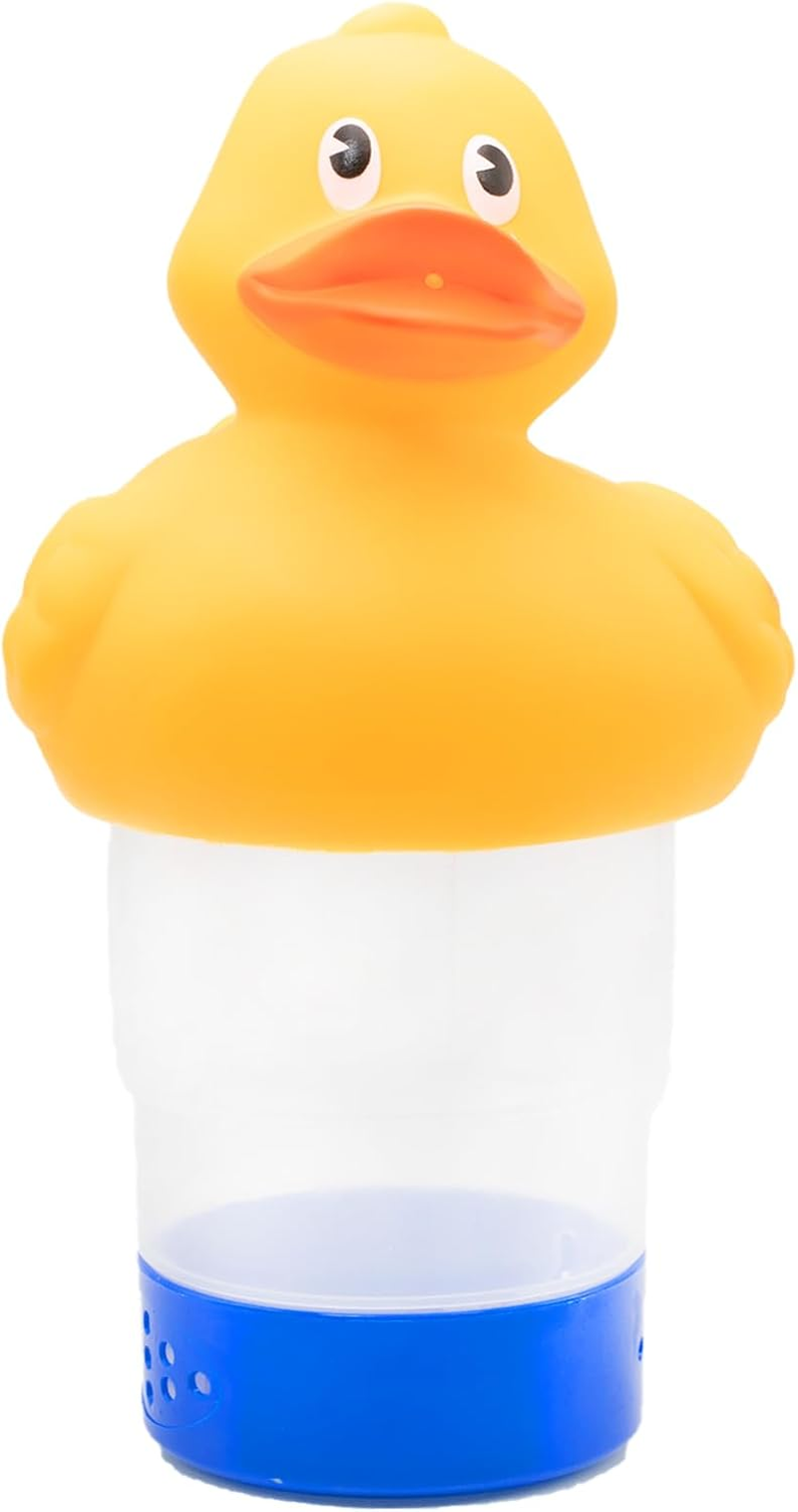 WWD Chlorine Floater, Duck Floating Pool Chlorine Dispenser for 3" Chlorine Tablets for Pool, Bromine Holder image number 2