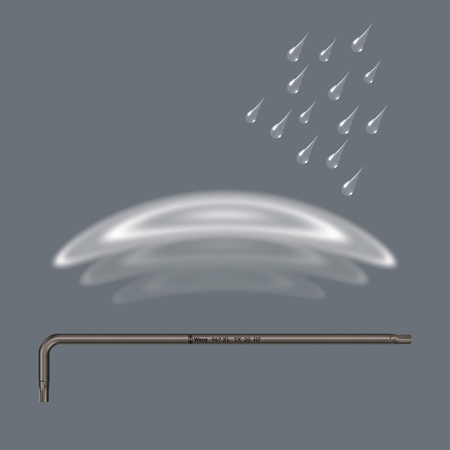 Wera 967/9 TX HF 1 TX HF Black Laser 1 L-Key Set with Holding Function 9 Pieces, 9 Pieces Multicolor image number 6