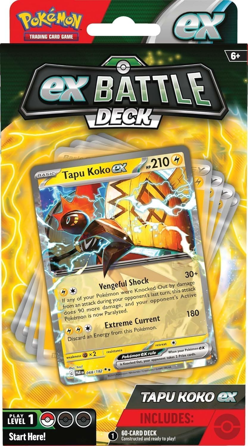 Pokemon TCG: Battle Deck Tapu Koko Ex image number 1