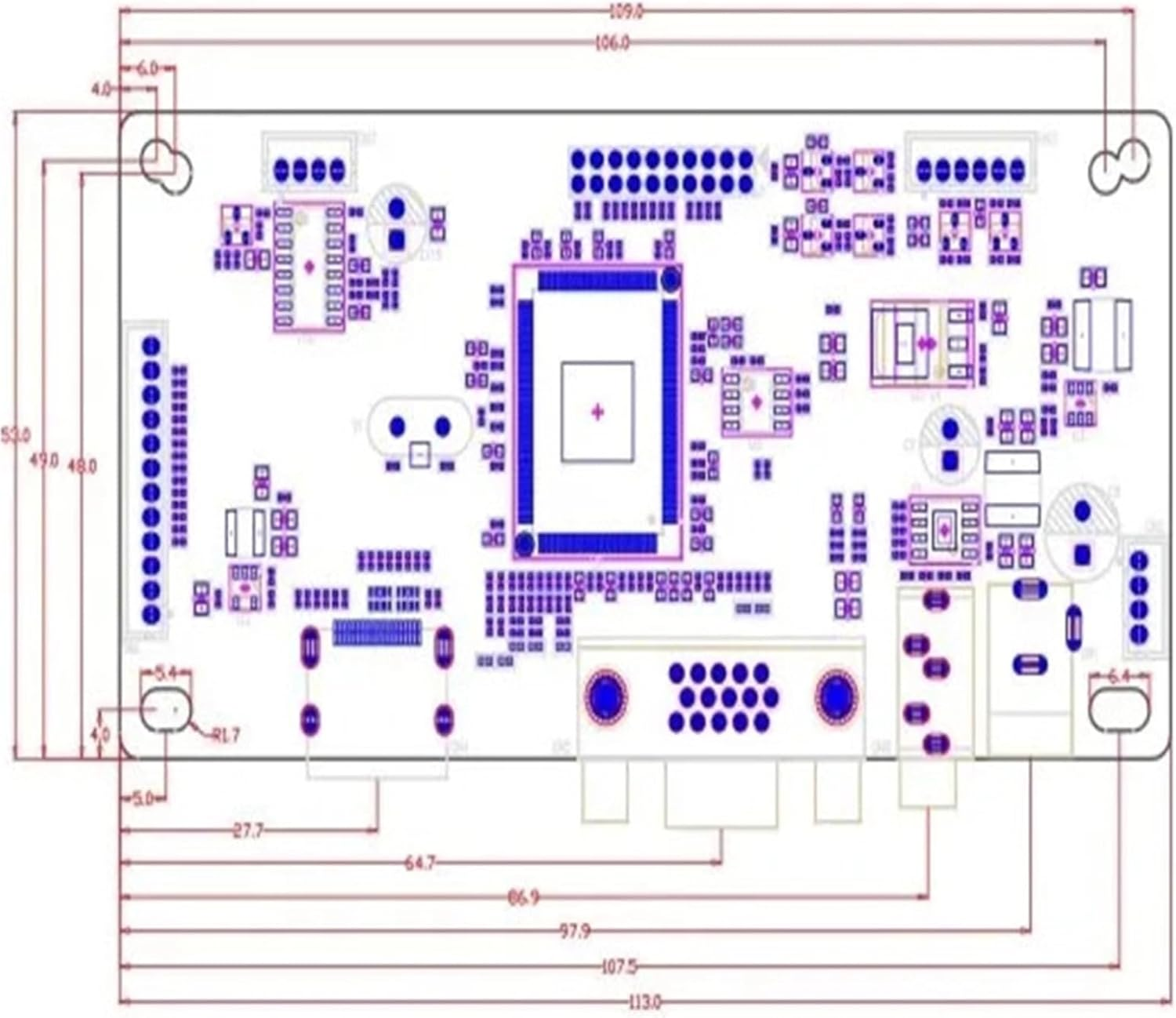 Compatible for IMAC1312 LM270WQ1-SDE3 Screen Driver Board DIY Monitor Control Motherboard 2560 * 1440 2K HDMI 36Pin Edp(Power Adapter) - Power Adapter image number 2