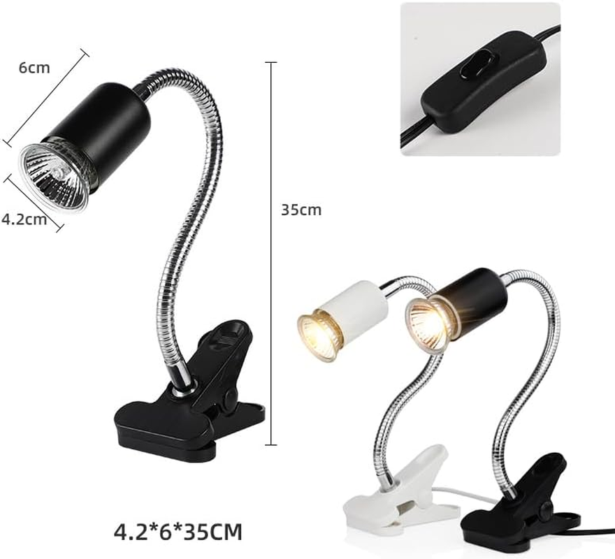 E27 Reptile Habitat Heating Lamp with UVB + UVA Rays: Essential for Turtles, Lizards & Other Pets - Ceramic Clip Holder, Adjustable Angles, AU Plug &ndash; Promotes Healthy Thermoregulation and Basking image number 6