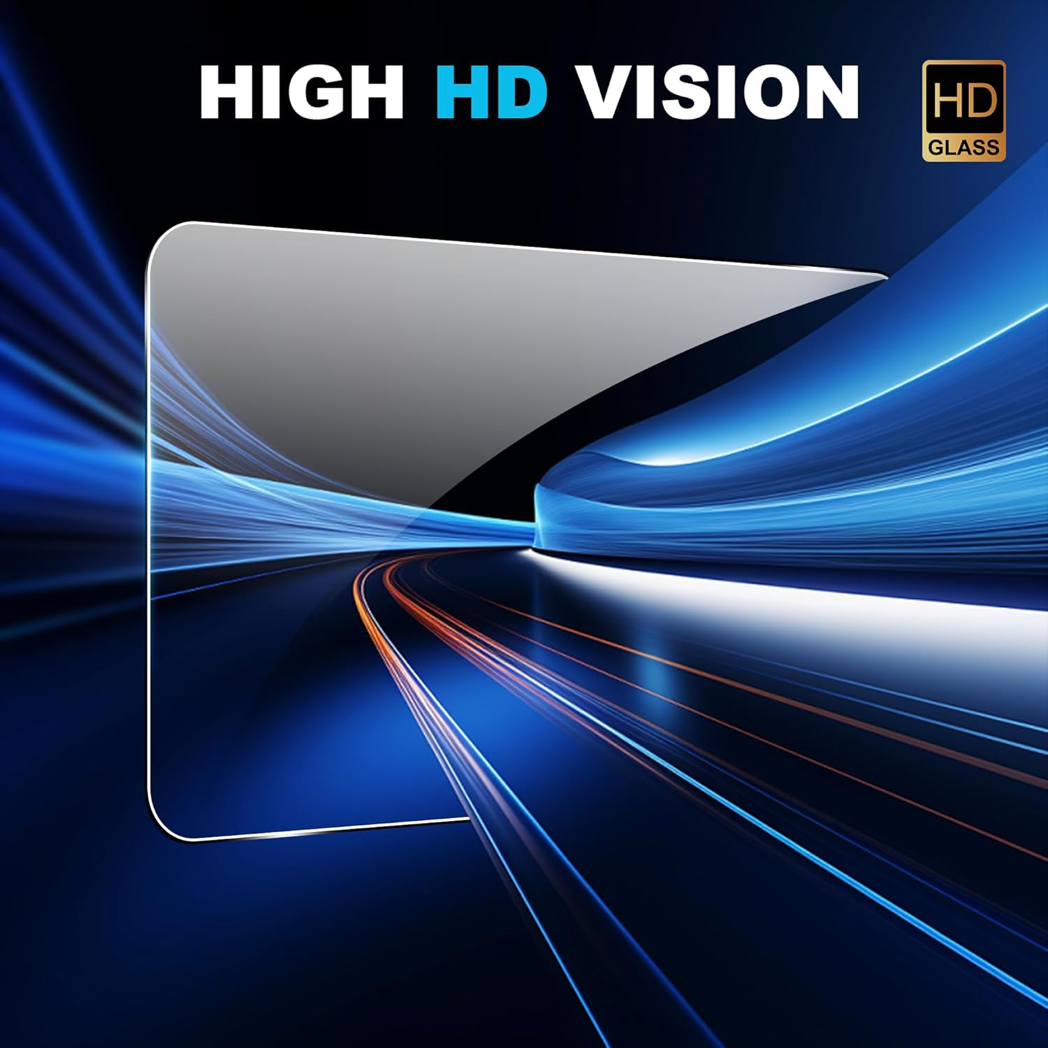 2 Pack Screen Protector for Motorola Razr 50 Tempered Glass, 2 Pieces Camera Glass Film, 9H Hardness, Anti-Scratch and Bubble-Free Screen Protector image number 4