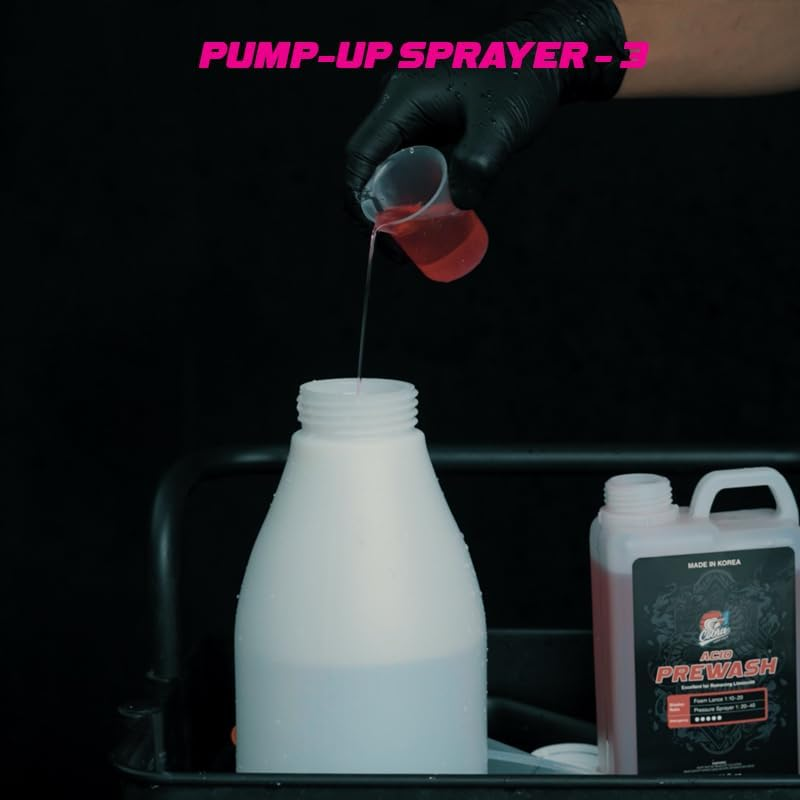 Cobra WRAP TOOLS Acid Pre Wash - Powerful Limescale Remover & Prewash Spray for Vehicles - Enhances Paint Shine - Strong Foamy Formula - Professional Cleaning Solution for Cars & Trucks | 1L image number 6