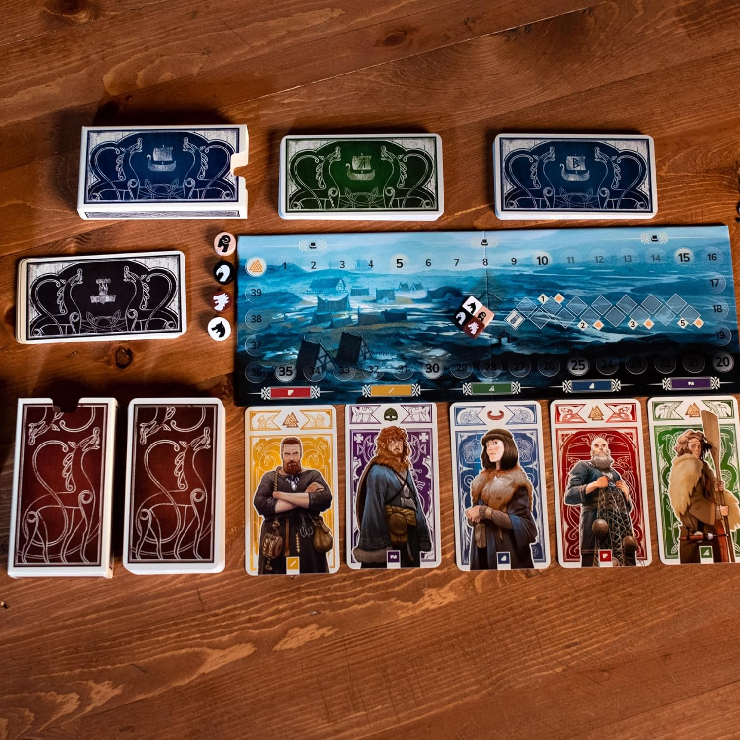 Pandasaurus Games Knarr Board Game for 2-4 Players, Ages 8+ image number 2