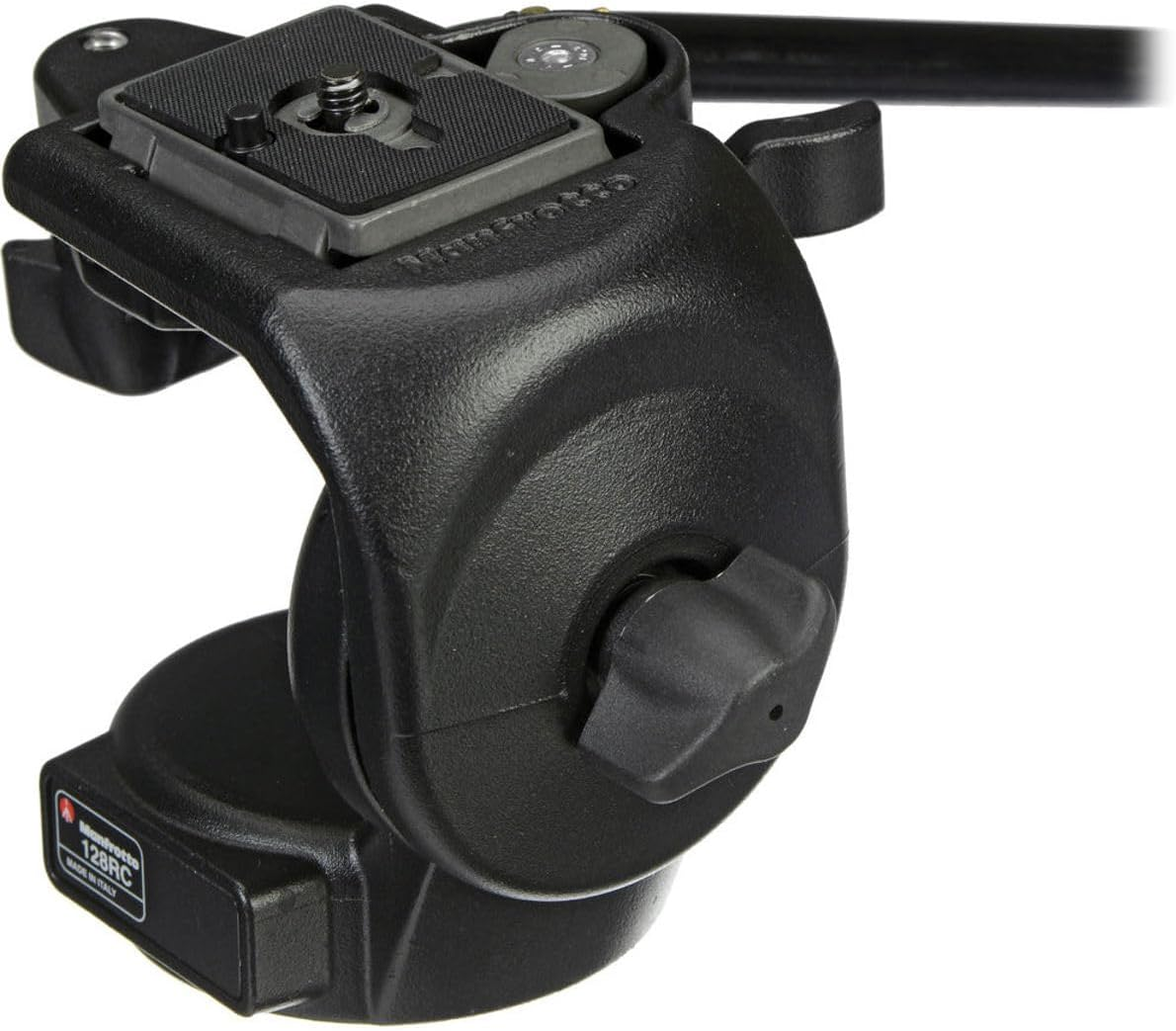 Manfrotto 128RC Micro Fluid Head with 200PL 14 RC2 Rapid Connector Plate image number 2