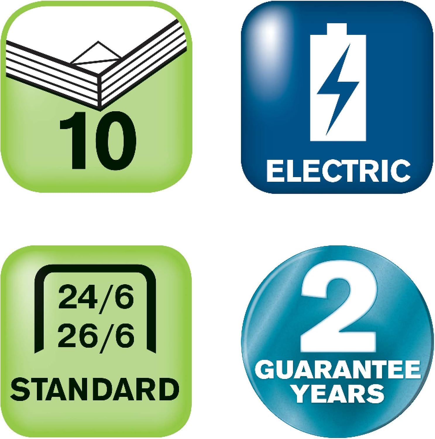 Rapid 5000294 10BX Fixativ Mobile Electric Stapler - Black image number 3