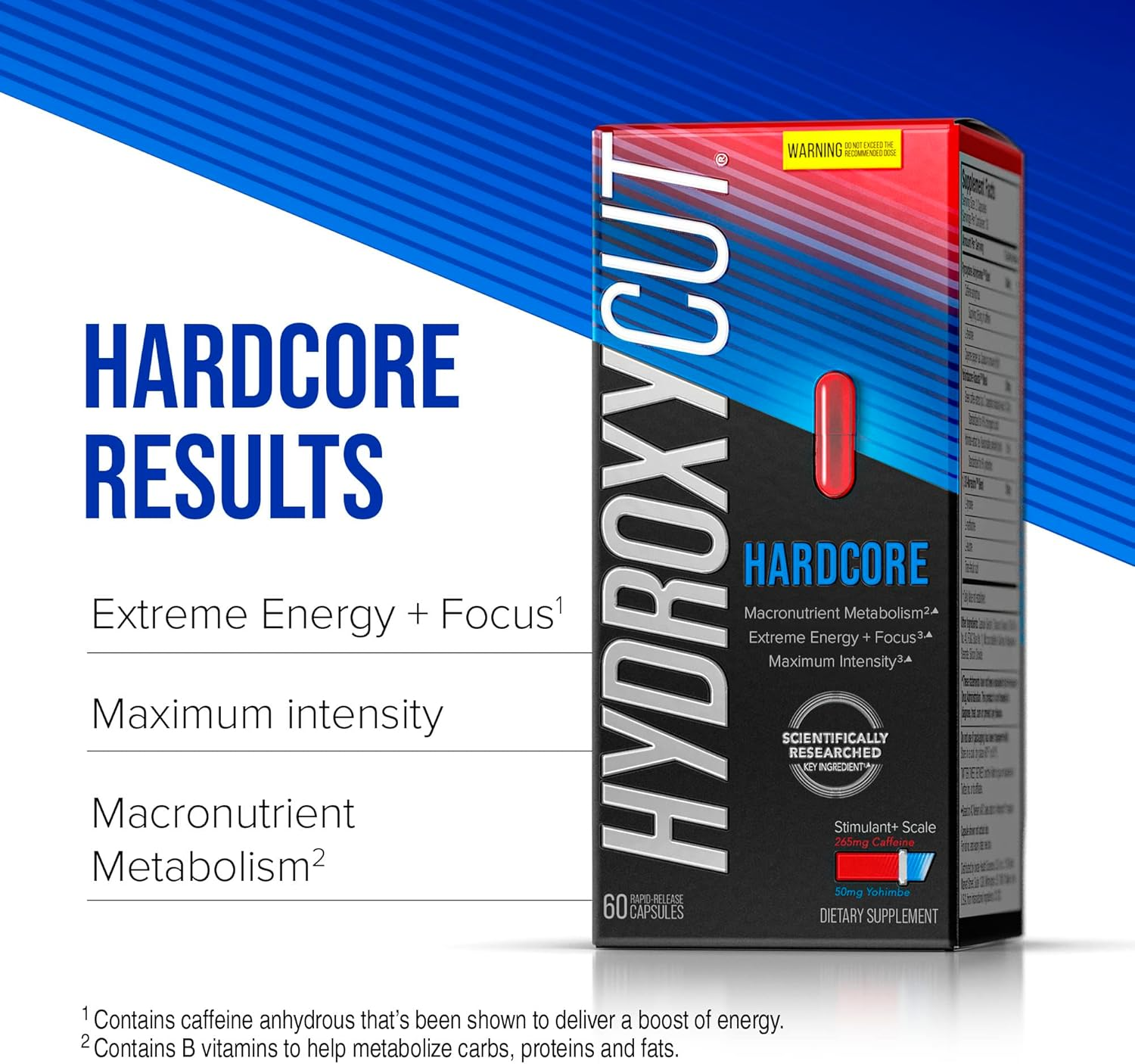 Hydroxycut Hardcore 60Ct AU image number 2
