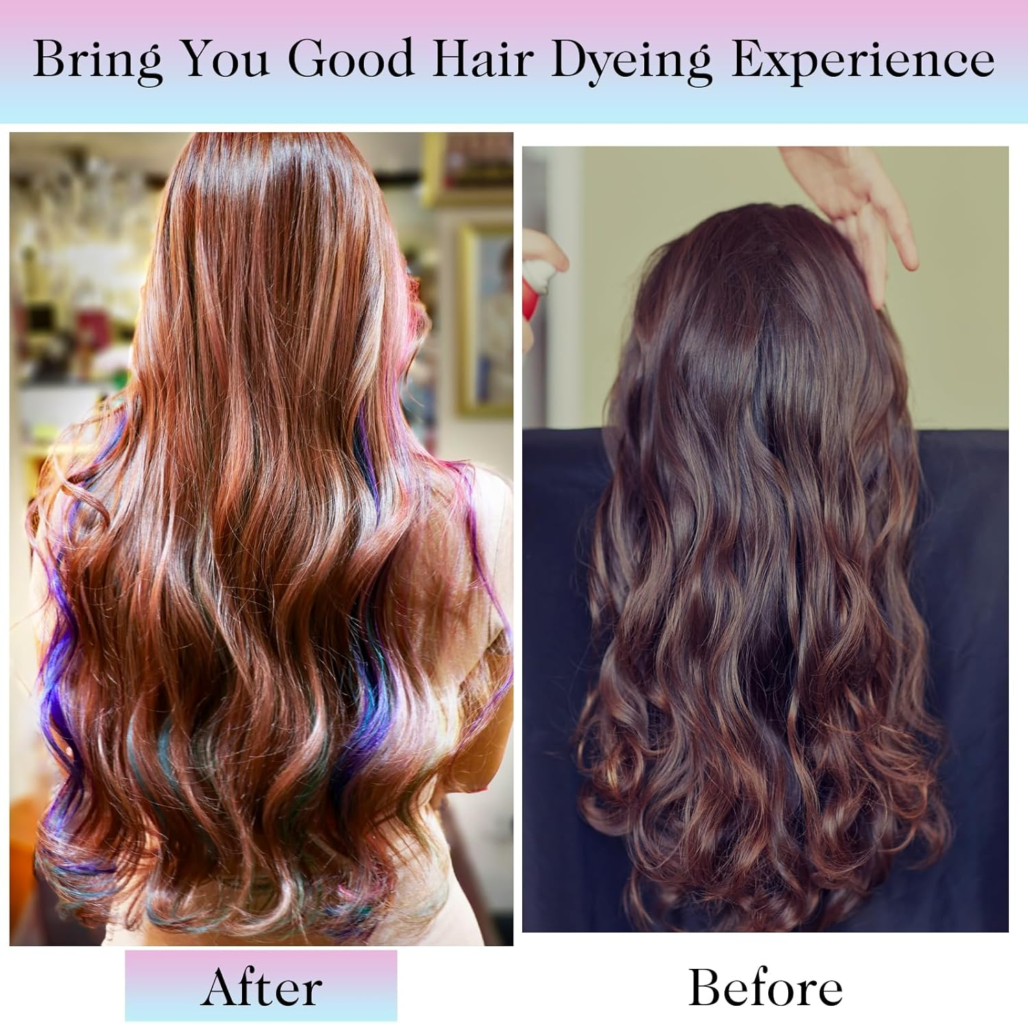 Oruola 3Pcs Highlight Caps for Hair,Highlight Cap Kit,Highlight Cap with 3 Metal Hook and 2 Hair Dye Comb & Brush for Salon Hair Dyeing Hairdressing and DIY Dyeing Hair,Highlighting Cap Blue image number 2