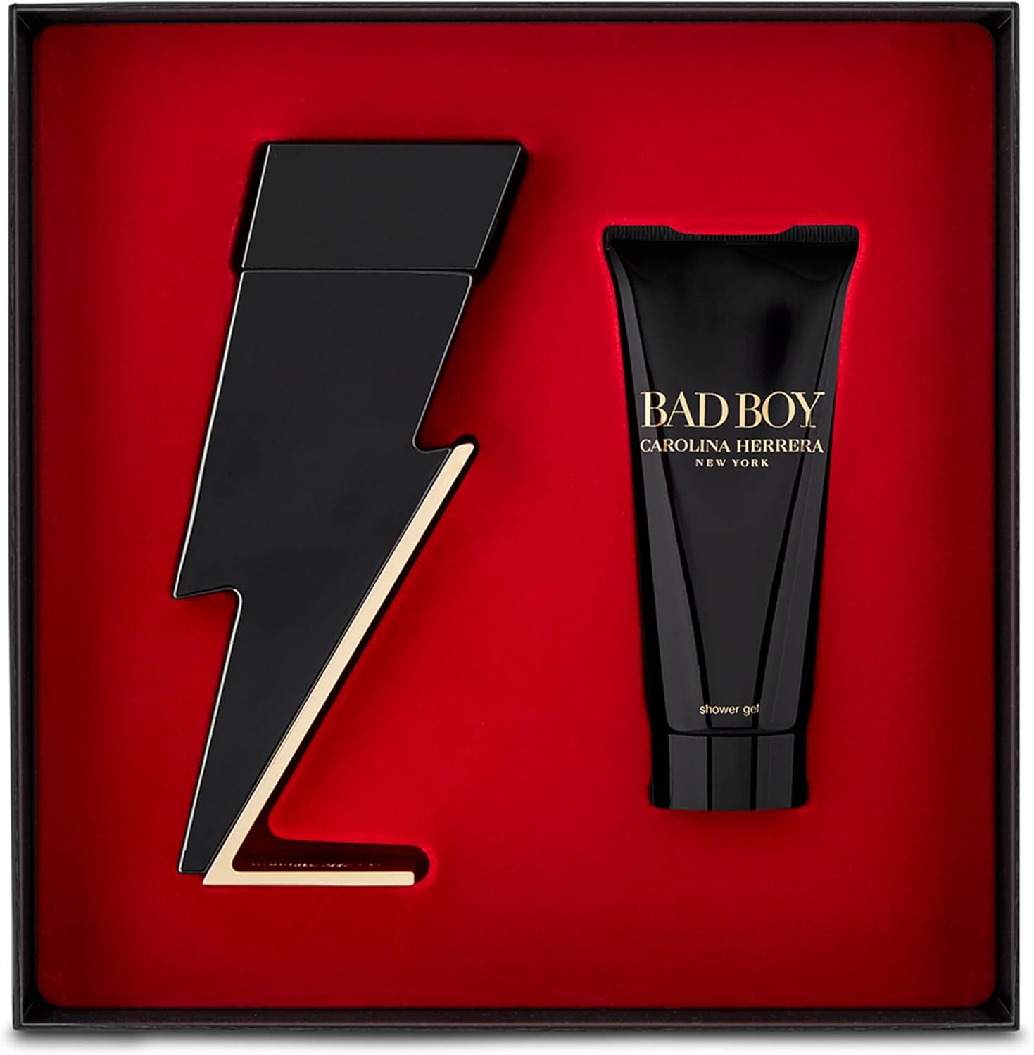Carolina Herrera Bad Boy 100 Ml EDT + 100 Ml Shower Gel, 100 Ml image number 3