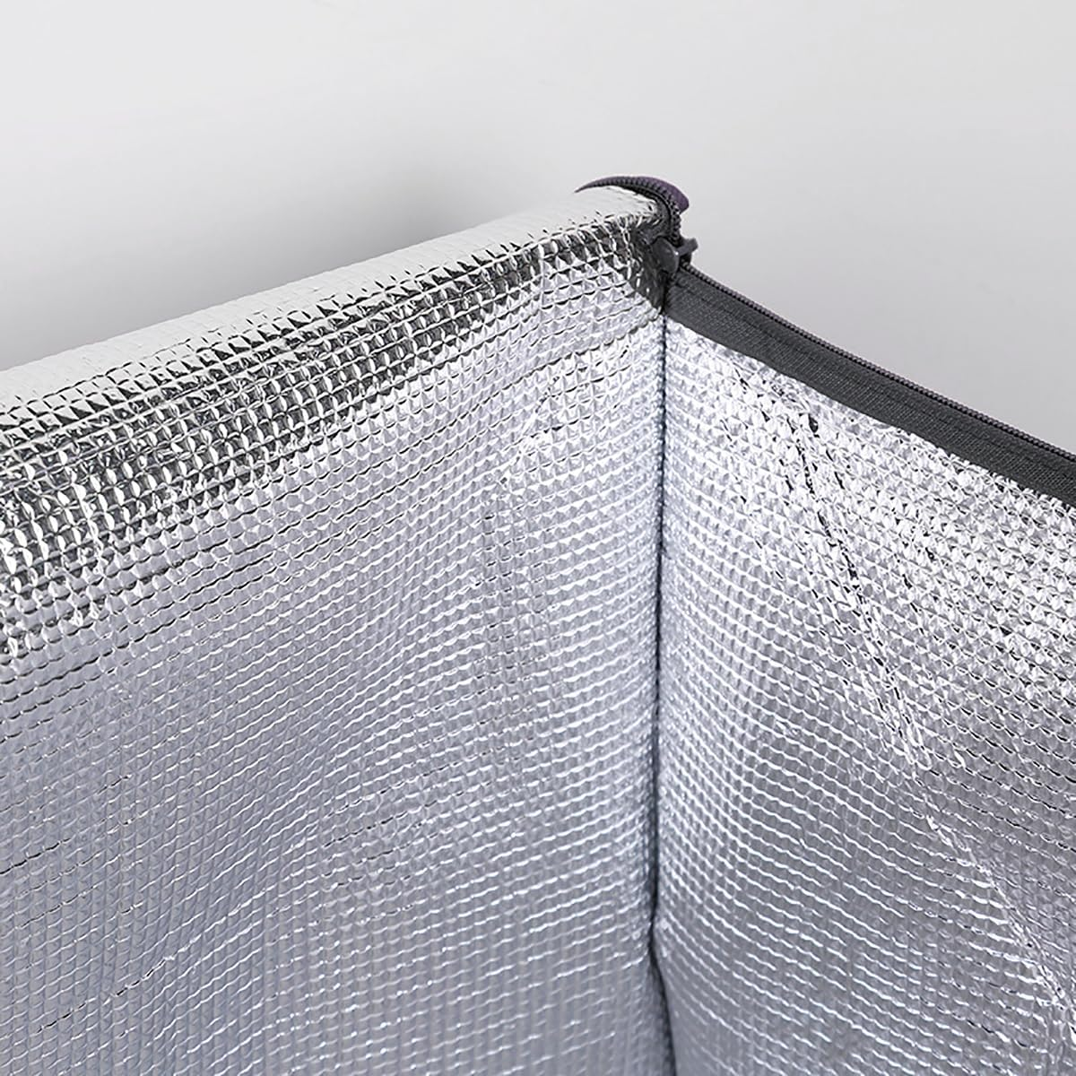 Insulated Food Delivery Bag,23X14X15 Inch Pizza Warmer Grocey Shopping Bag for Catering Food Delivery Bag(Grey) image number 1