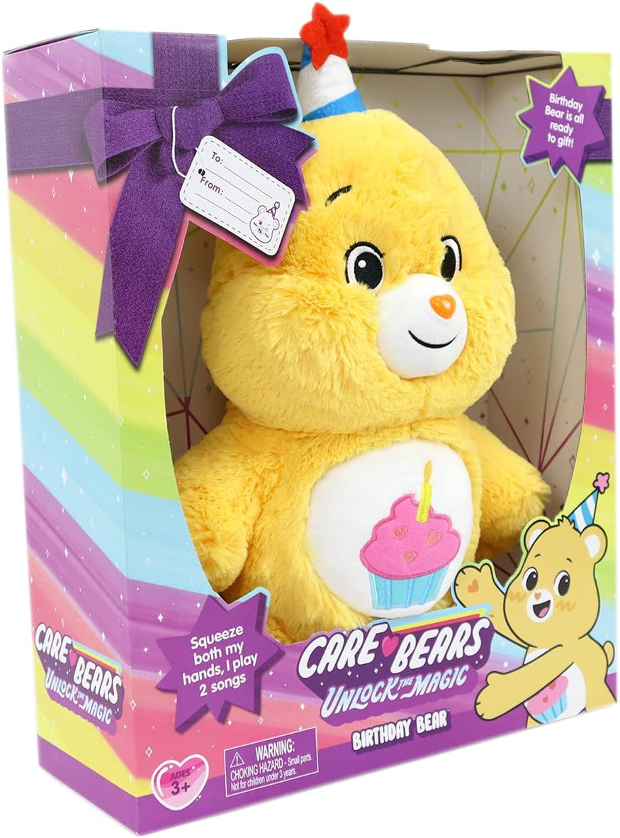 Care Bears Unlock the Magic Birthday Bear Plush