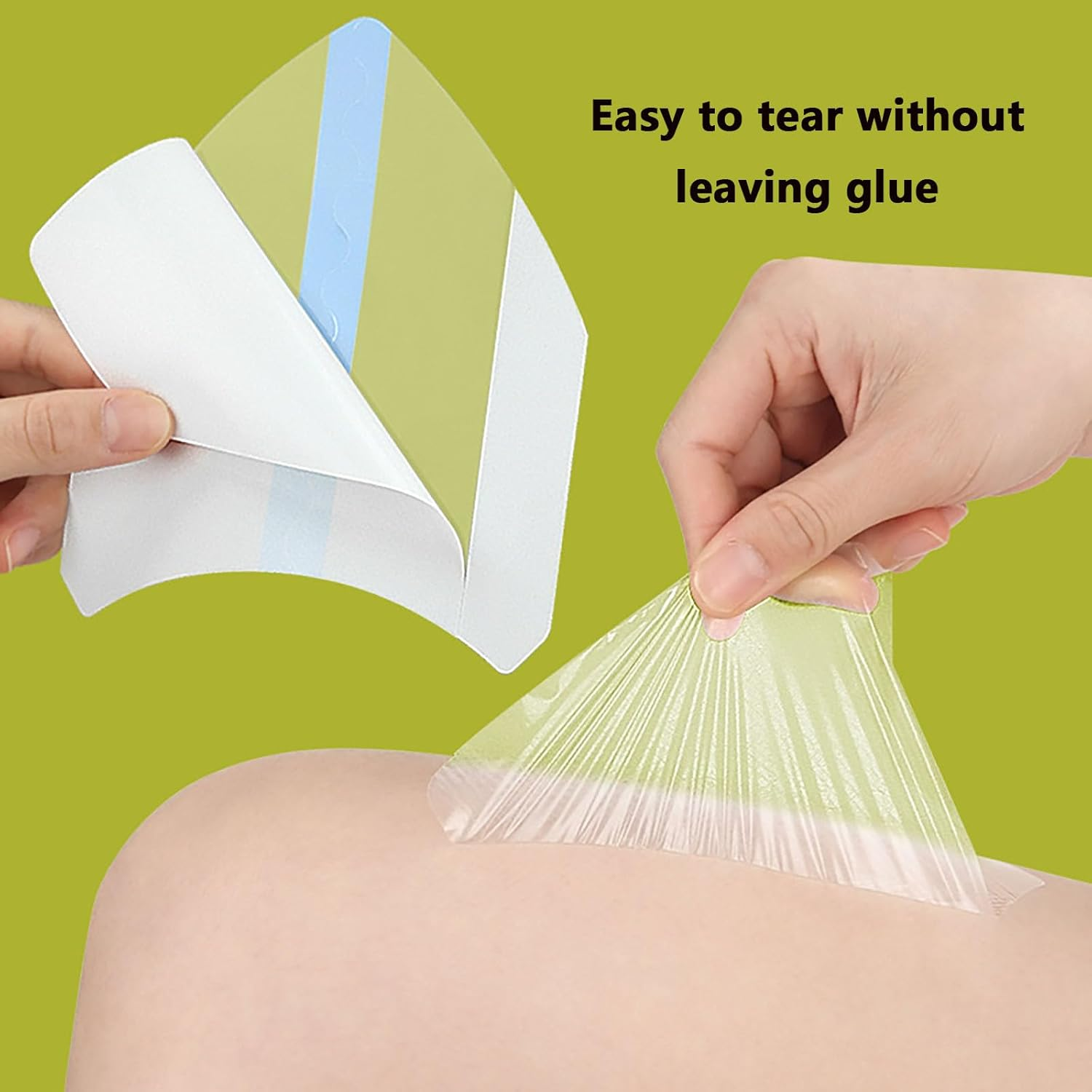 20 PCS Thigh Inner anti Chafing Sticker -Transparent Protection Skin Patches, Waterproof Sweatproof for Women/Men (Transparent, Ultra-Thin) image number 3