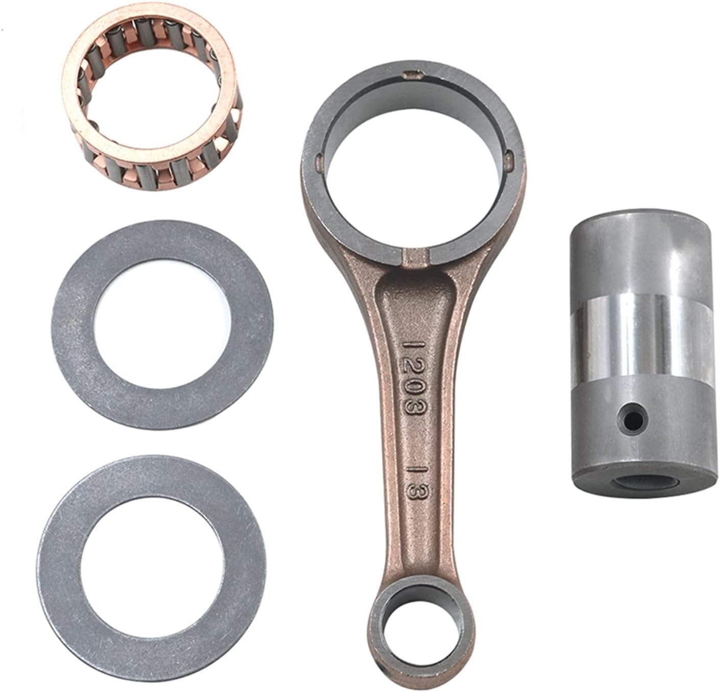 Downwind Motorcycle Parts Connecting Rod CRANK ROD Conrod Kit Compatible with KAWASAKI KLX250 1992-2017 KLX300 1996-2007 KLX 250 300 13031-0775 image number 2