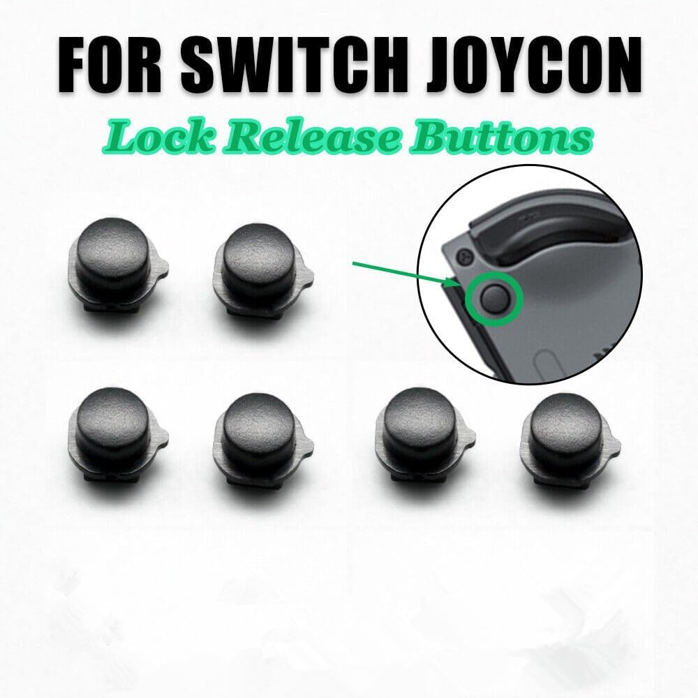 5* Game Controller Release Lock Button Repair Parts for Nintendo Switch Joy-Con Handle Switch image number 2