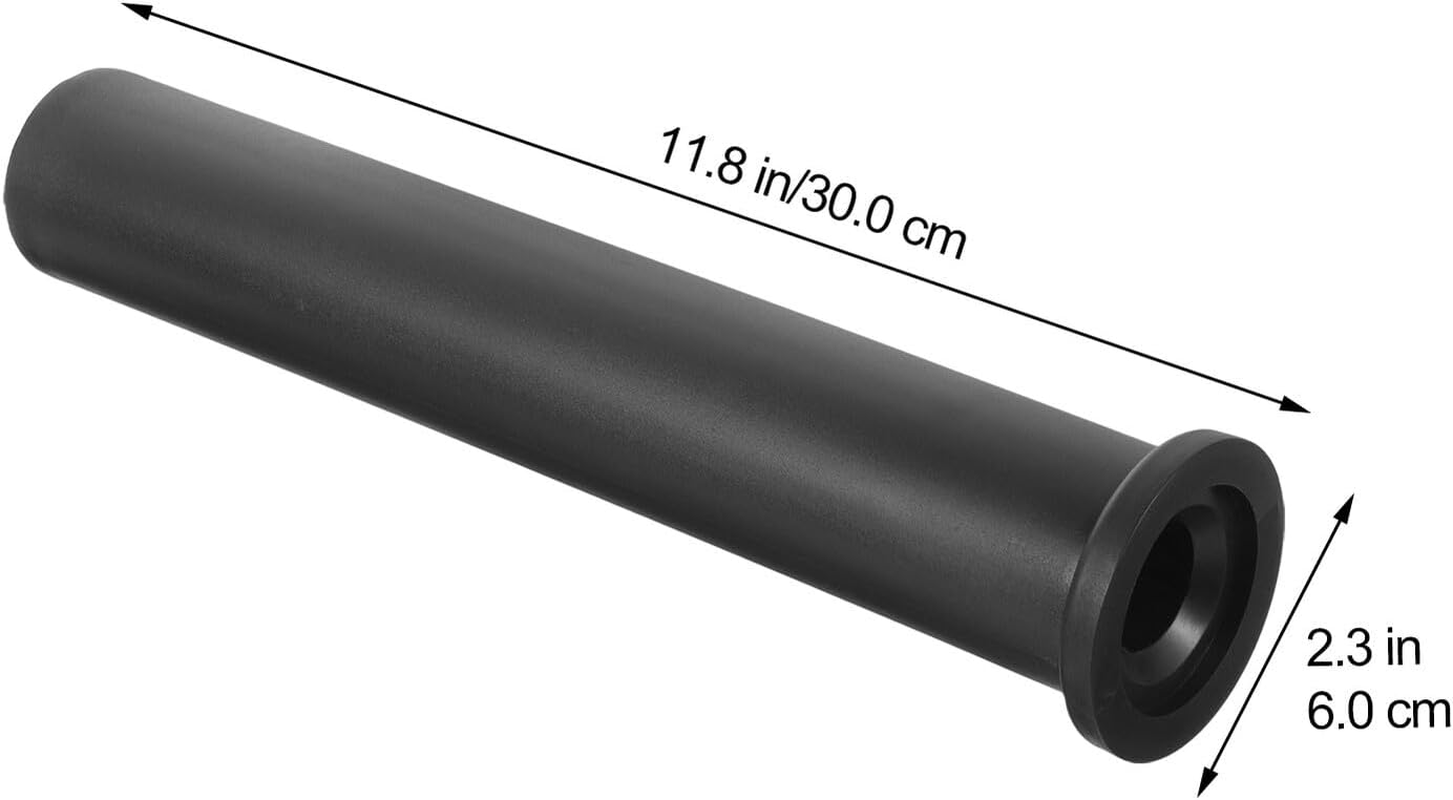 Milisten Barbell End Caps and Weight Bar Sleeve Adapter Pair, Steel Barbell Attachment Sleeves for Strength Training Equipment, Compatible Gym Bar Converters for Fitness and Weightlifting image number 1
