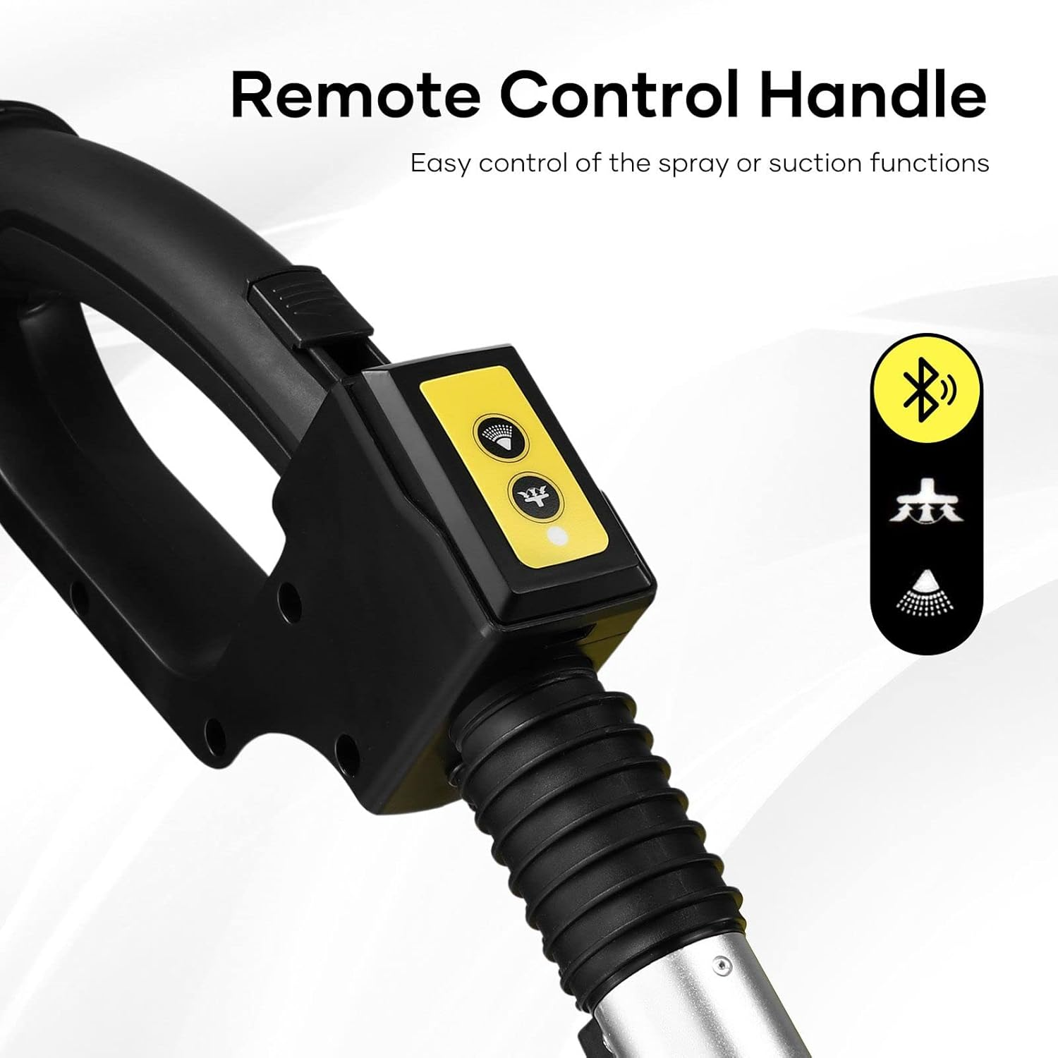 MAXKON 5 in 1 Vacuum Carpet Cleaner Portable Smart Cleaning Machine Mop with Wheels for Wet Dry Floor Sofa Upholster - Type 1 image number 5