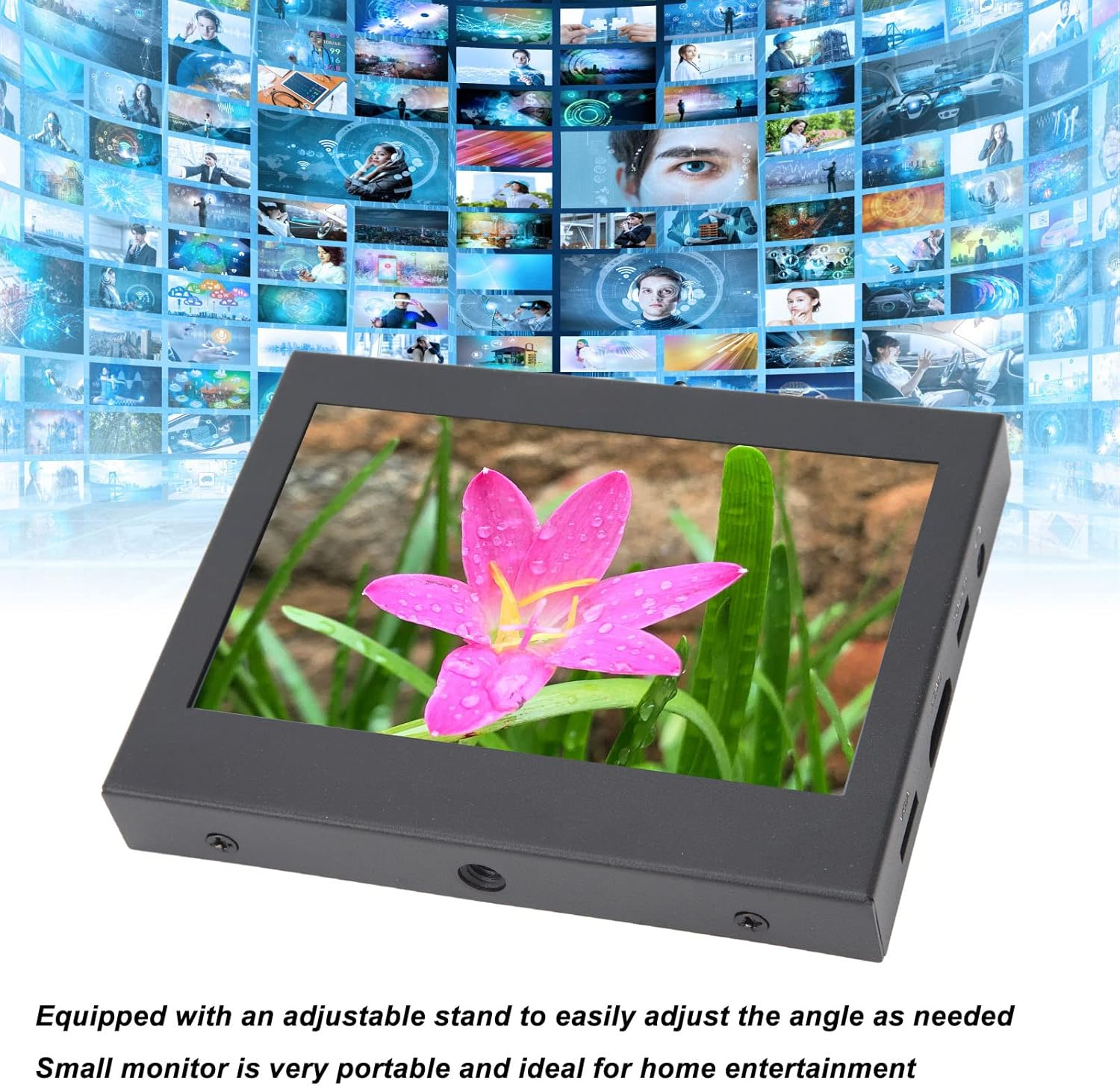 5 Inch IPS LCD Touch Screen Display, 1024X768 Capacitive Screen with VGA USB, Color Screen Monitor for Games, Computers, Laptops, Dvrs image number 1
