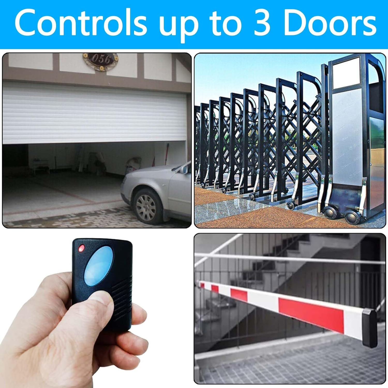 Garage Remote Controls Compatible with Gliderol TM-305C Garage Door Replacement Opener Remote for GRD2000 GTS2000 Garage Door Operator 315Mhz 3-Channel Garage Door Remote Control