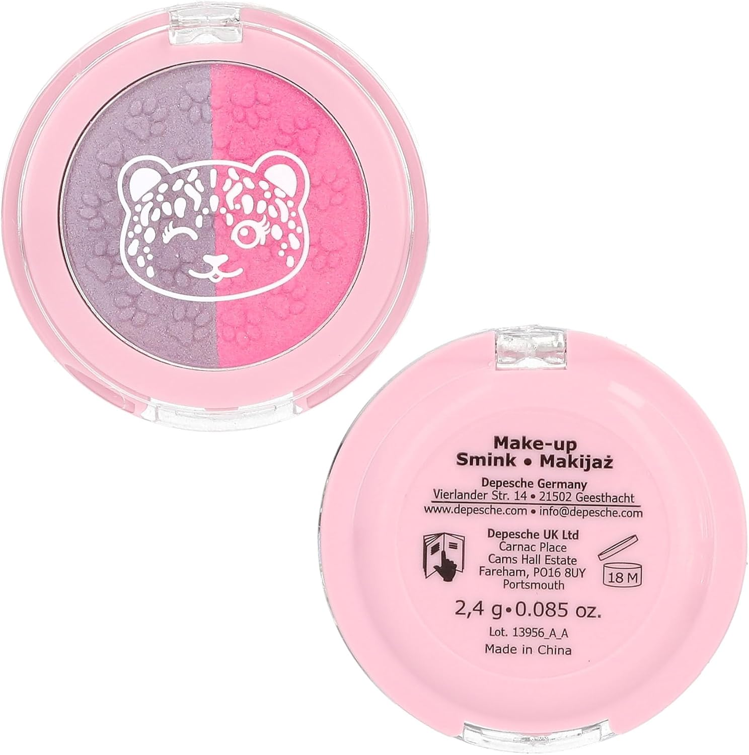 Depesche 13956 Topmodel Beauty and Me Make-Up Set in Pink and Purple Shades Including Make-Up Pen, Glitter Gel, Decorative Stones and Much More image number 4