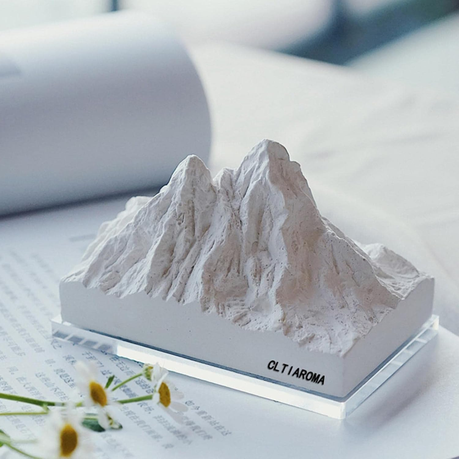 Essential Oil Diffuser Stone Ornaments Gypsum Air Freshener Perfume Stone Fragrance Diffusing Stone for Wedding Bathroom Desk Kitchen Tabletop image number 5