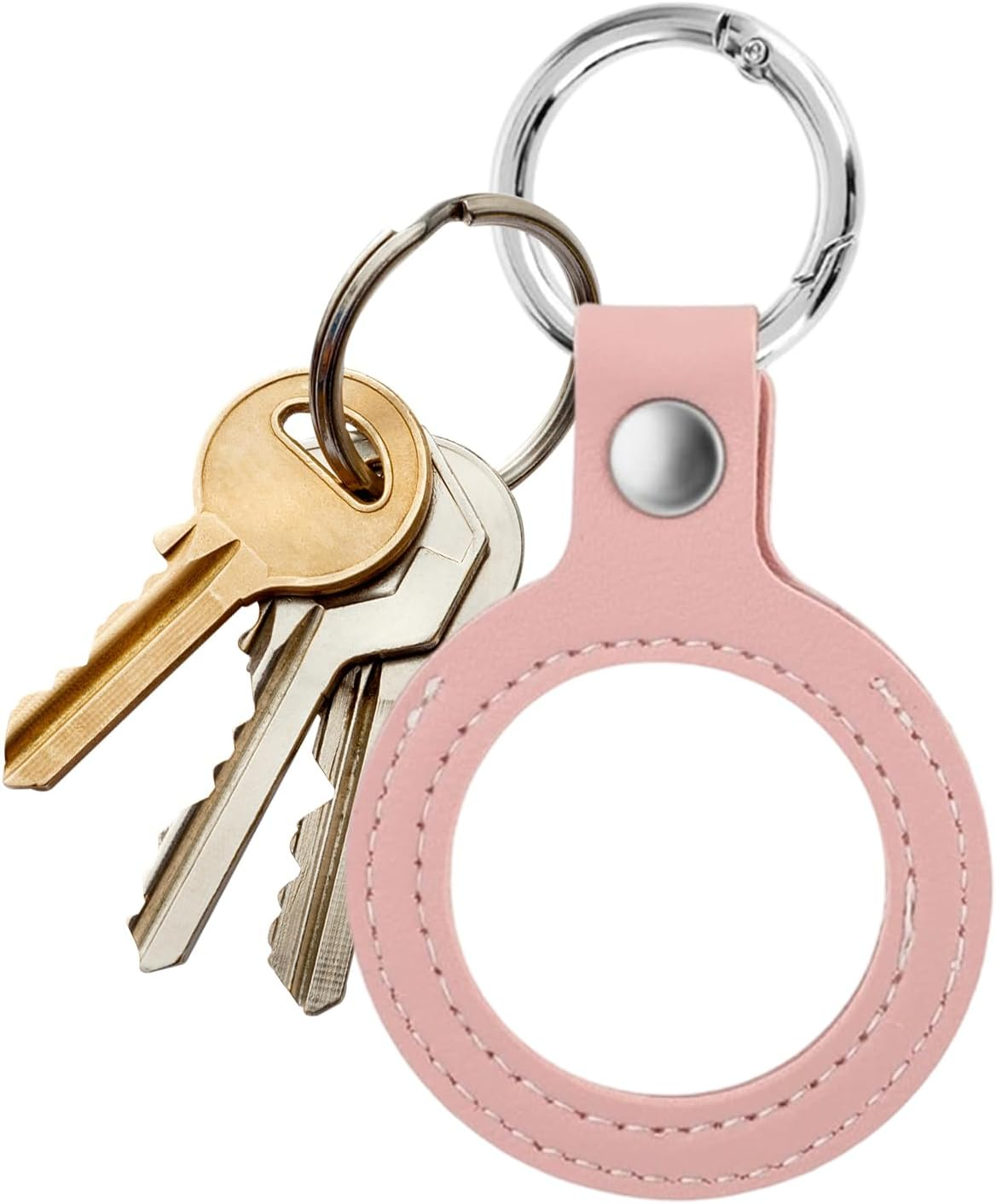 Cileznw PU Leather Coin Holder - Pocket Size Charm | PU Leather Collectible Coin Holder Keychain | Shoulder Bag for Teens Youth Adult Men Collector Students School Travel Work School Storage, Brown