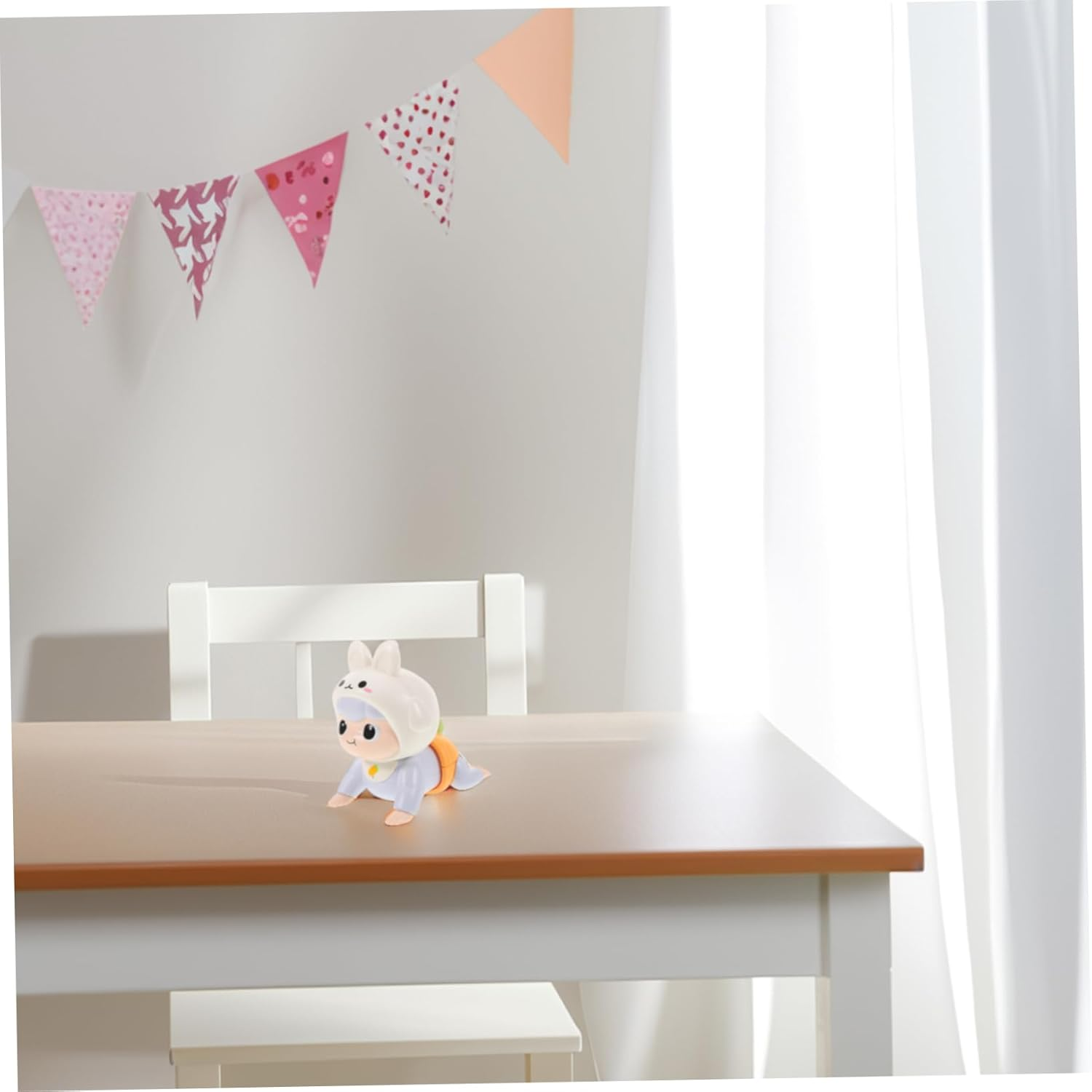 Baby Crawling Guidance Toy Electronic Rabbit Toddlers Encourage Crawling Toy image number 4