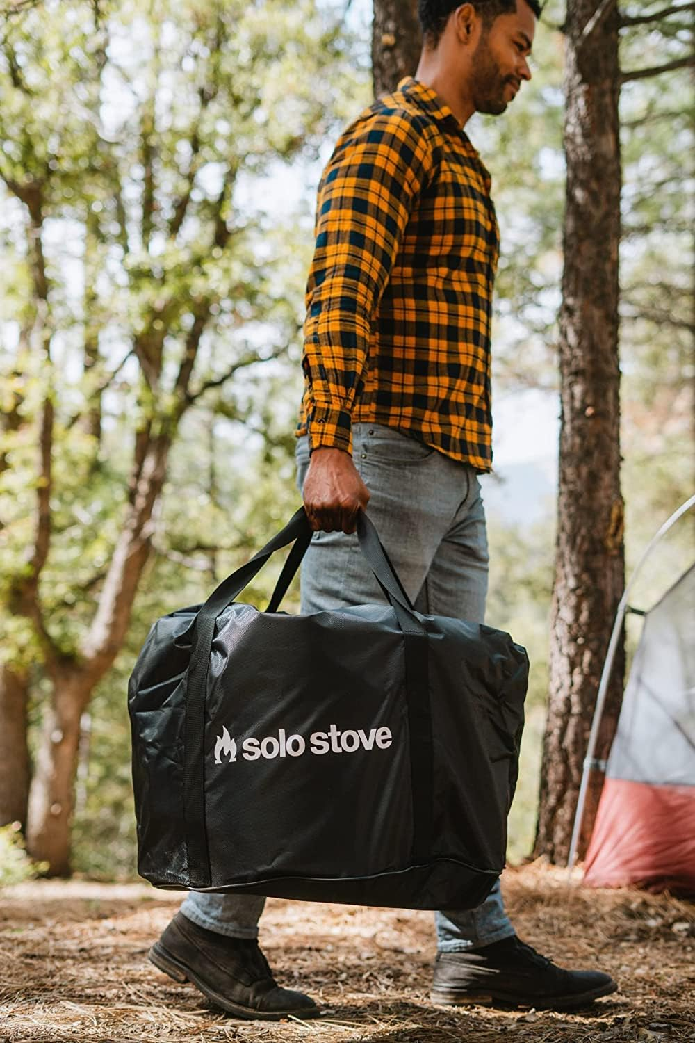 Solo Stove Bonfire 2.0, Smokeless Fire Pit | Wood Burning Fireplaces with Removable Ash Pan, Portable Outdoor Firepit - Ideal for Camping, Stainless Steel, H: 36 Cm X Dia: 48.5 Cm, 10.5 Kgs image number 1