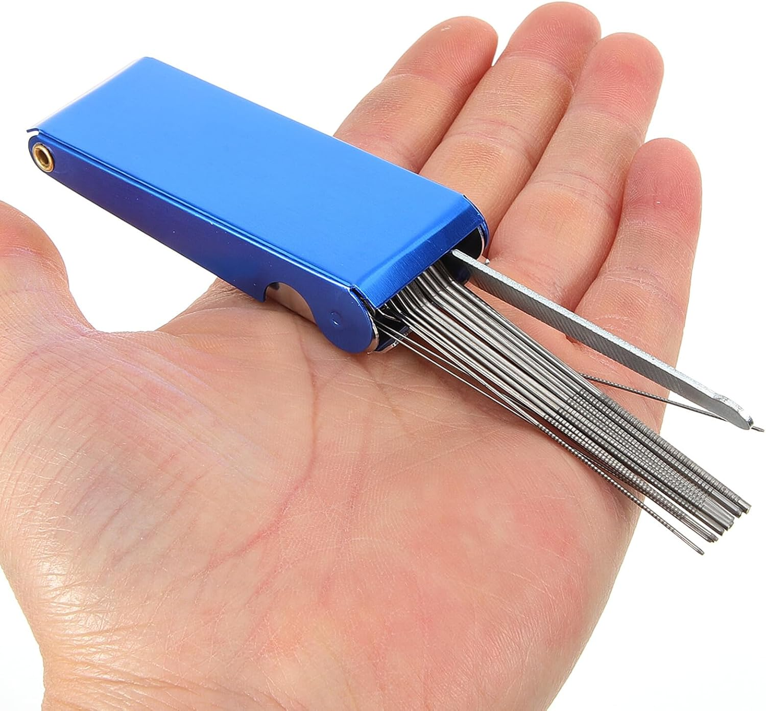 Stainless Steel Carburetor Cleaning Tool Set with Needles and Brushes for Engine Motor Maintenance Portable Cleaning Kit for Welding Torch Tips and Automotive Equipment Easy image number 1