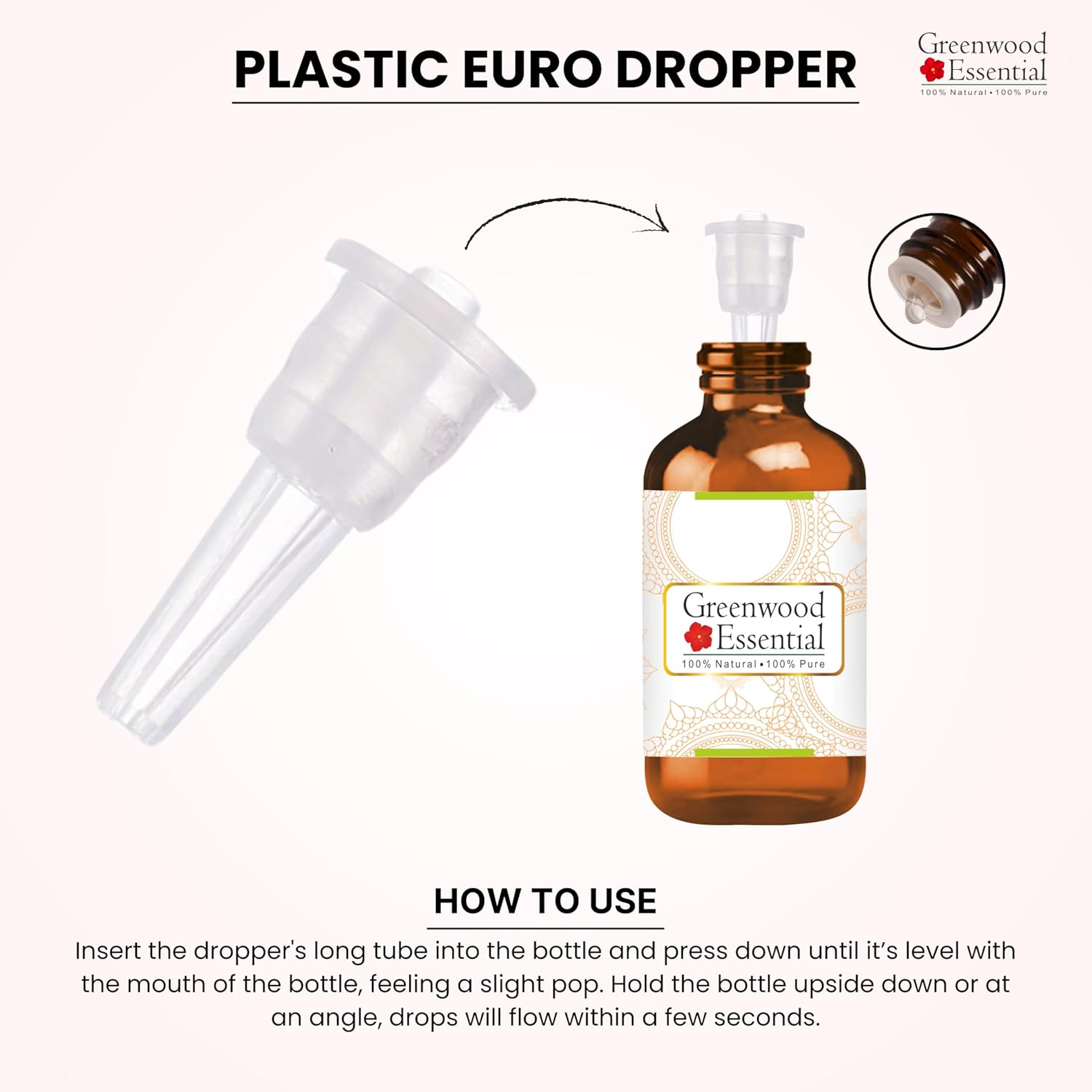 Greenwood Essential Natural Squalane Oil (Derived from Olives)| Infused | Pure | Non-Sticky | Lightweight | for Hair Care Routines | Men & Women | Traditional Use | Natural | 15Ml X 2 (1 Oz)