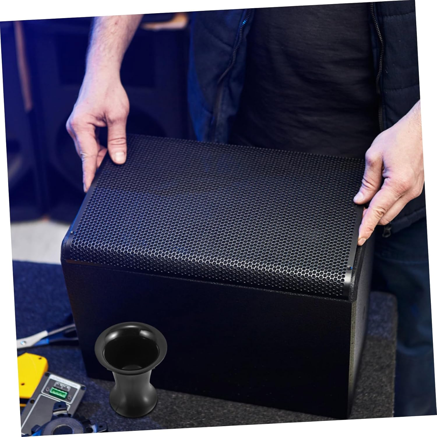 Homoyoyo Speaker Guide Tube Reflex Port Tube Air Vent Bass Speaker Port DIY Subwoofer Part image number 1