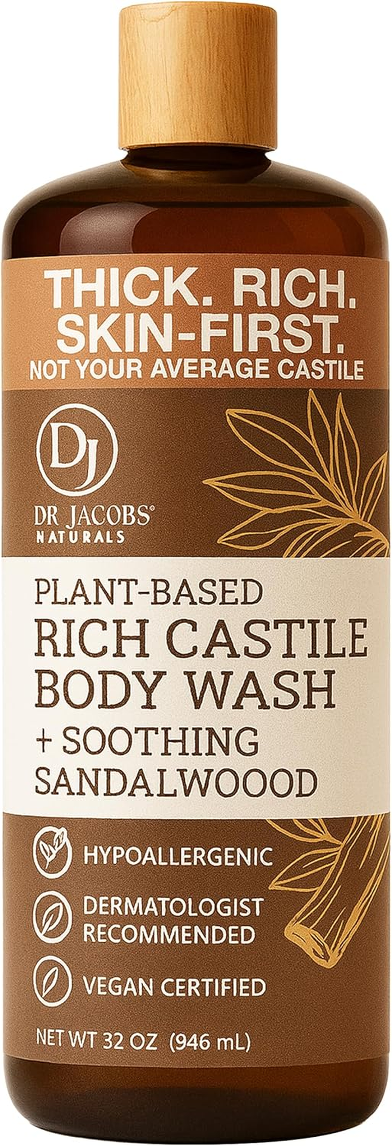 Dr. Jacobs Naturals Castile Liquid Soap - 16 Oz - Lavender image number 4