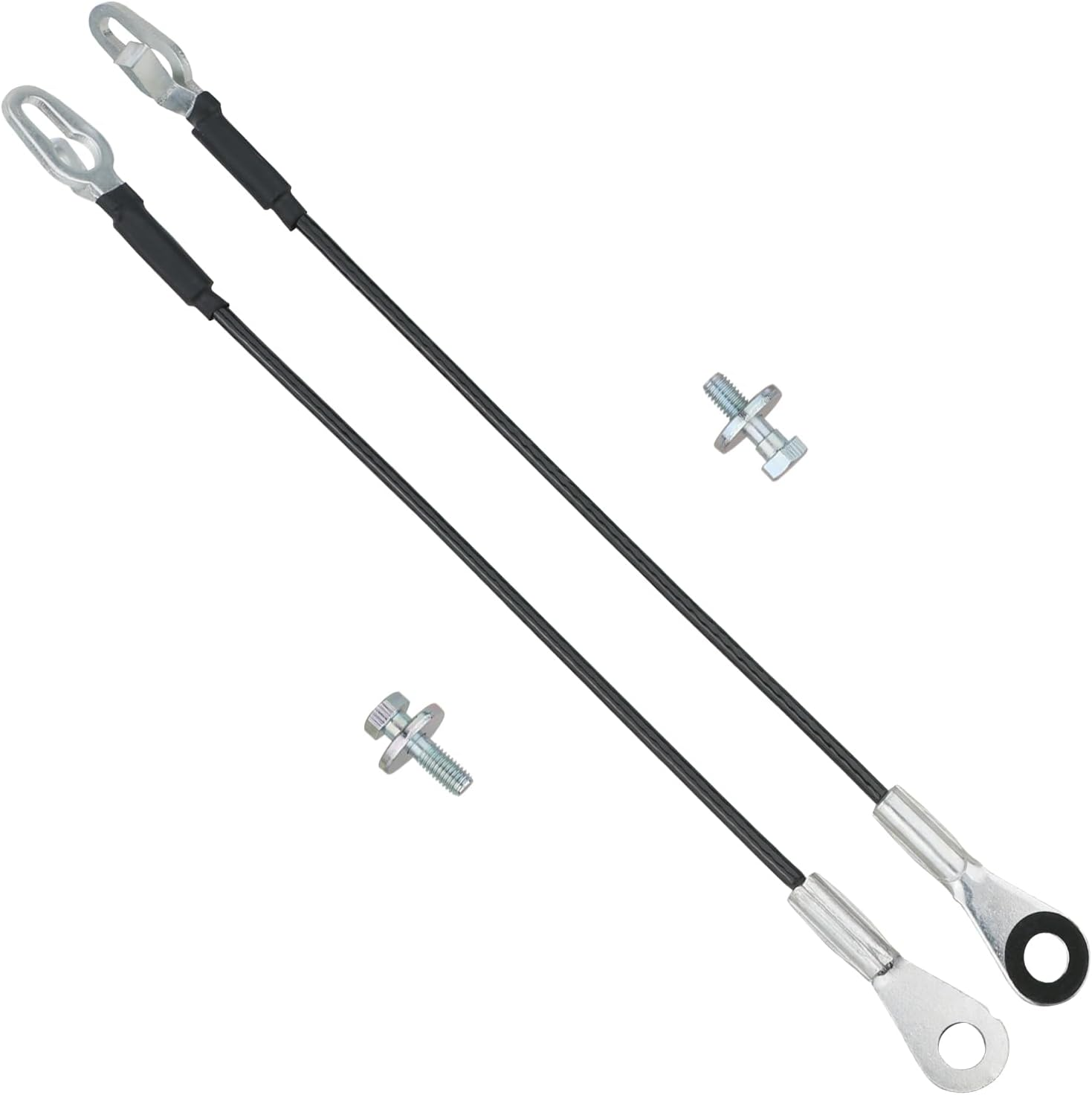 Apperfit Tailgate Cable Strap with Bolt Compatible with 2007-2016 Chevrolet Chevy Silverado GMC Sierra 1500 2500 HD 3500 HD Tailgate Parts Replaces 25838260 25838261 11609938