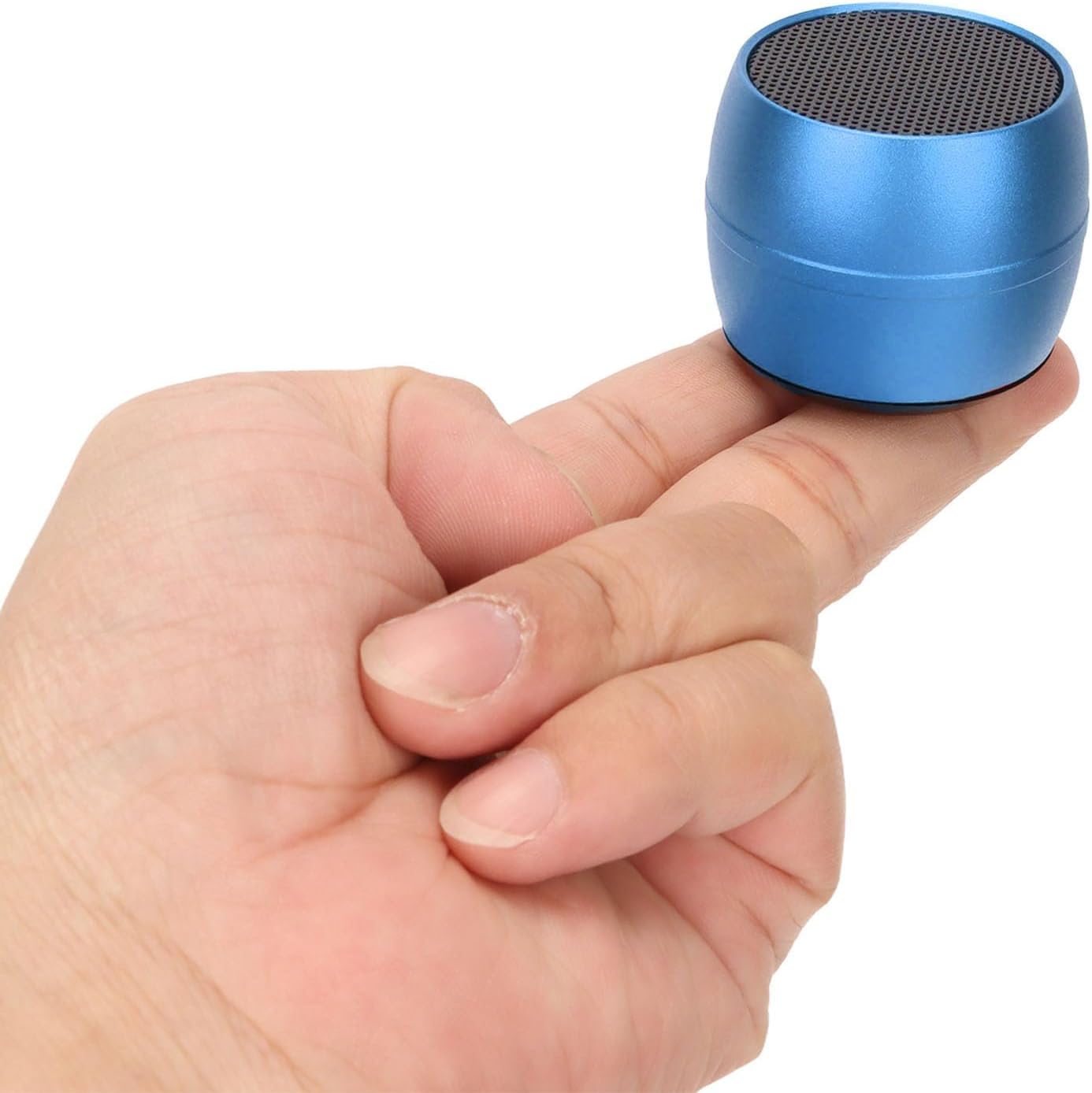 MENDUNER Small Bluetooth Speaker, Wireless Speakers, Small Size Large Volume, IP67 Waterproof, Perfectmini Speaker for Shower, Room, Bike, Car, Men, Women (Blue)