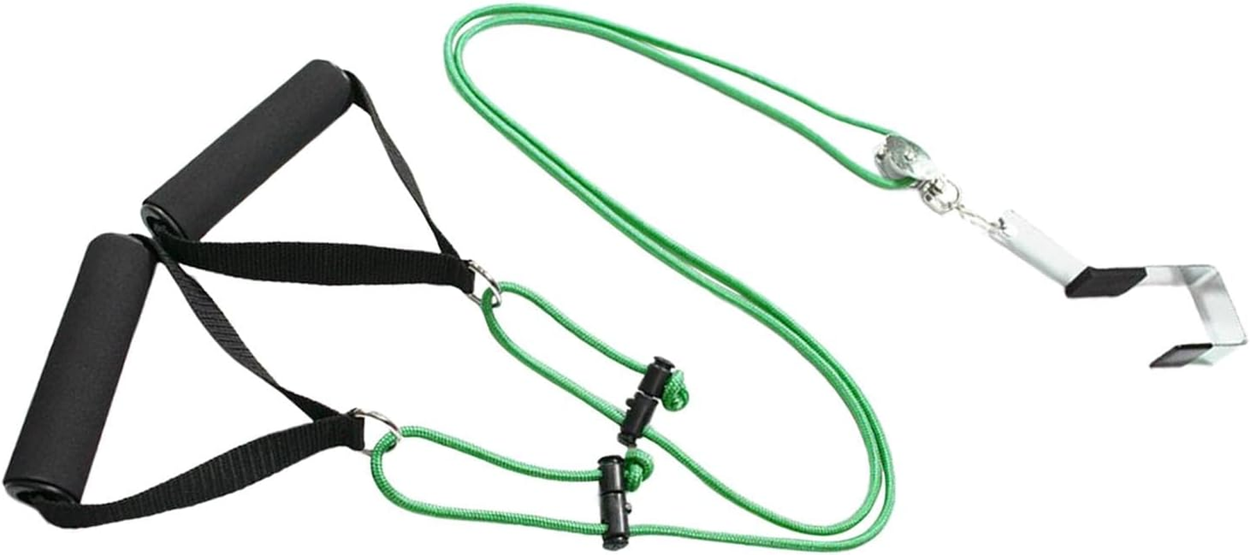 Shoulder Pulley over the Door Shoulder Pulley System Women Men Arm Exerciser Green, 2M image number 1
