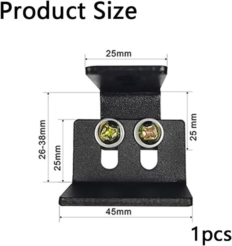 Sliding Barn Door Floor Guide - U Shape Adjustable Bottom Guide for Smooth Sliding, Flush/Flat Wall Mount Design, Compatible with Barn Doors & Cabinets image number 3