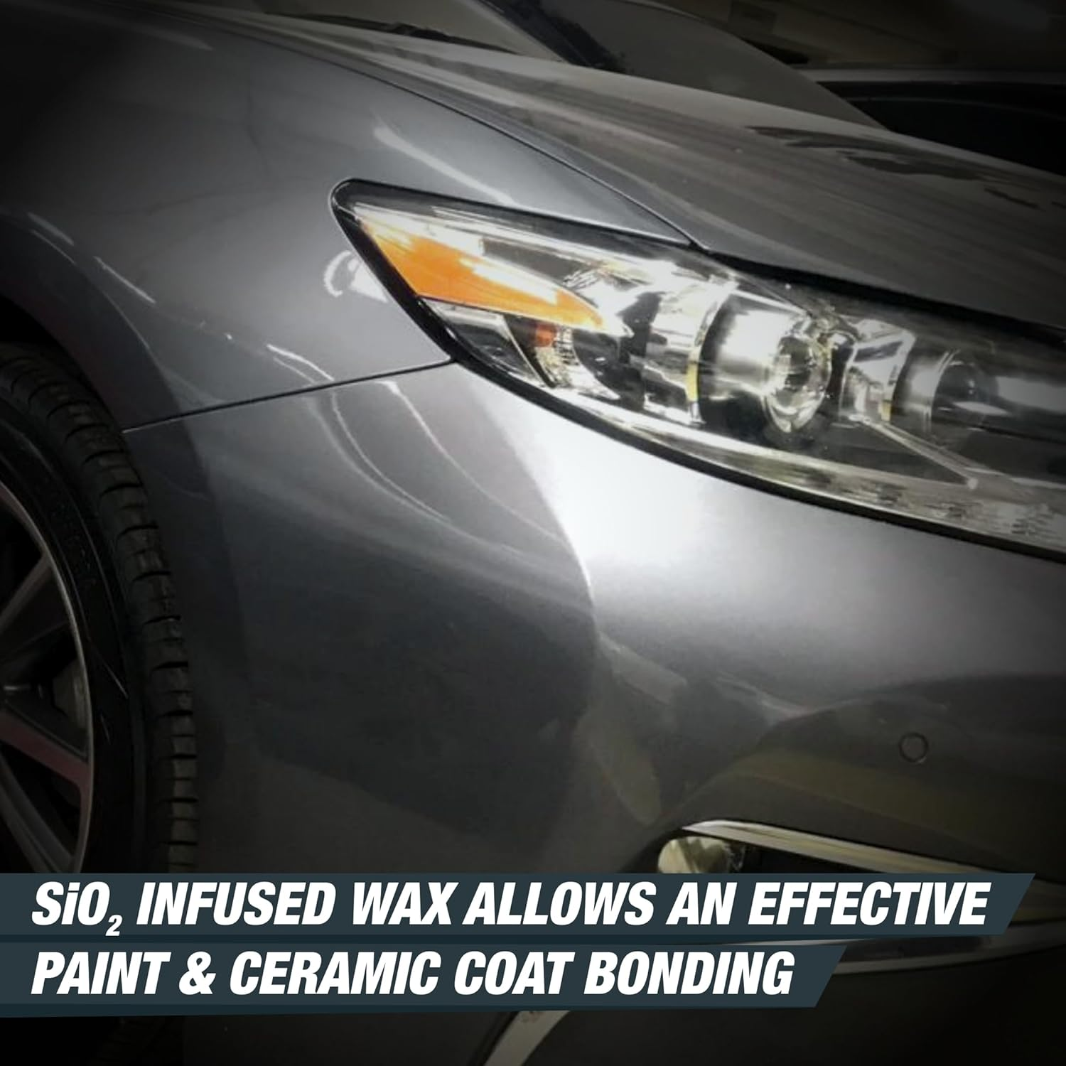 Wavex Sio2 Ceramic Liquid Wax for Cars and Bikes 650 Ml | Gives Deep Gloss and Ultimate Hydrophobic Protection image number 2