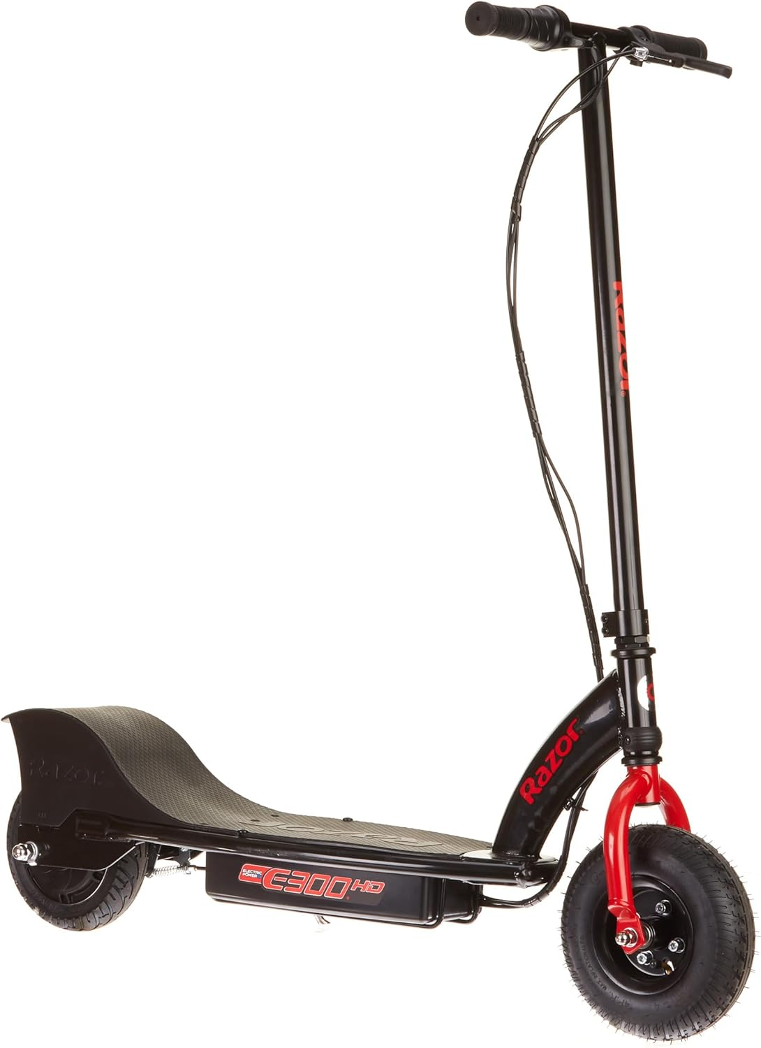 Razor E300 HD Electric Scooter - Black/Red image number 1