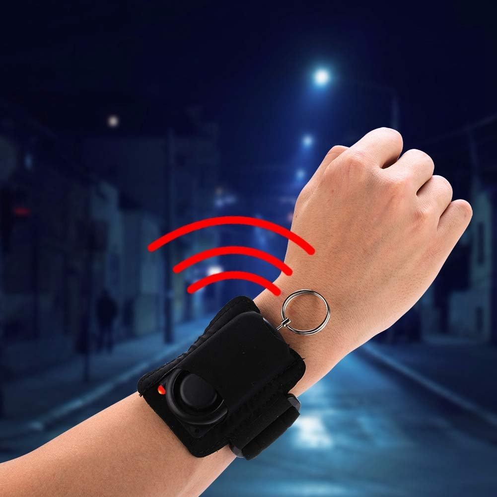 XUMIUZIY 120Db Personal Security Alarm, Anti-Wolf Device Protection Alarm, Armband with LED, for Night Running, Elder People Living Alone, Women or Children image number 6