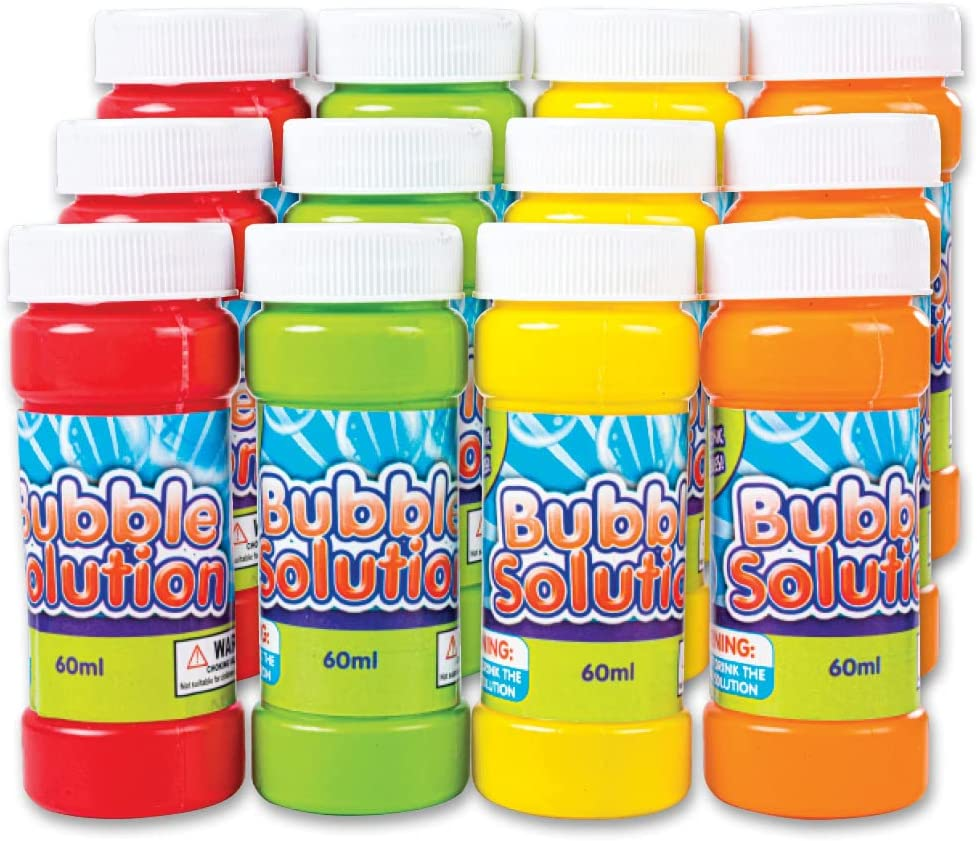 [4 PCE] 145058 Party Central Bubble & Wand Mega Value Set, Endless Bubble Fun, Abundant Bubbles and Hours of Entertainment