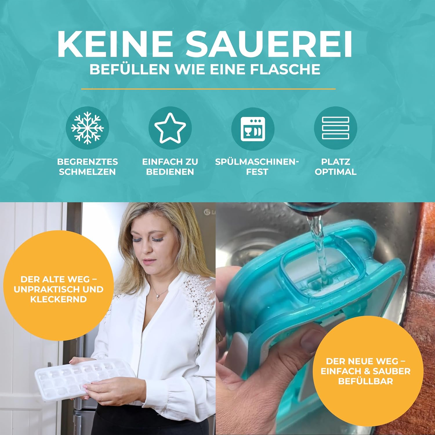 Icebreaker Pop Ice Maker 2.0 - Clear Water Blue image number 4