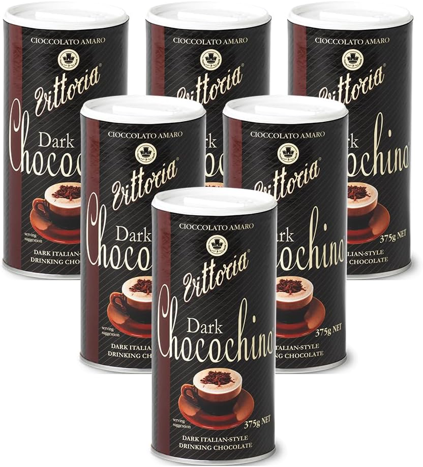 Vittoria Coffee White Chocochino Drinking Chocolate 375 G (Case of 6)