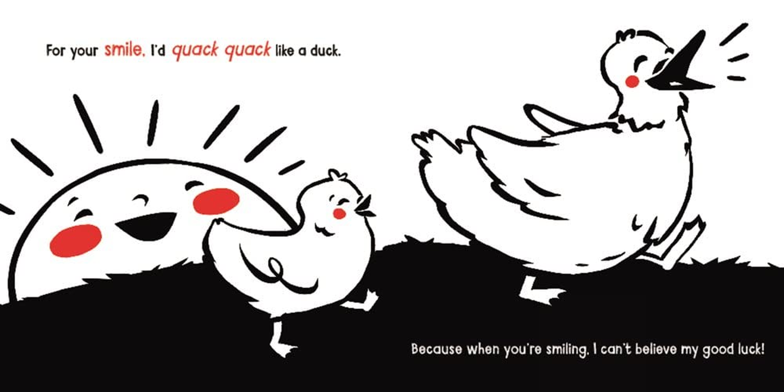 For Your Smile: a High Contrast Book for Newborns image number 1