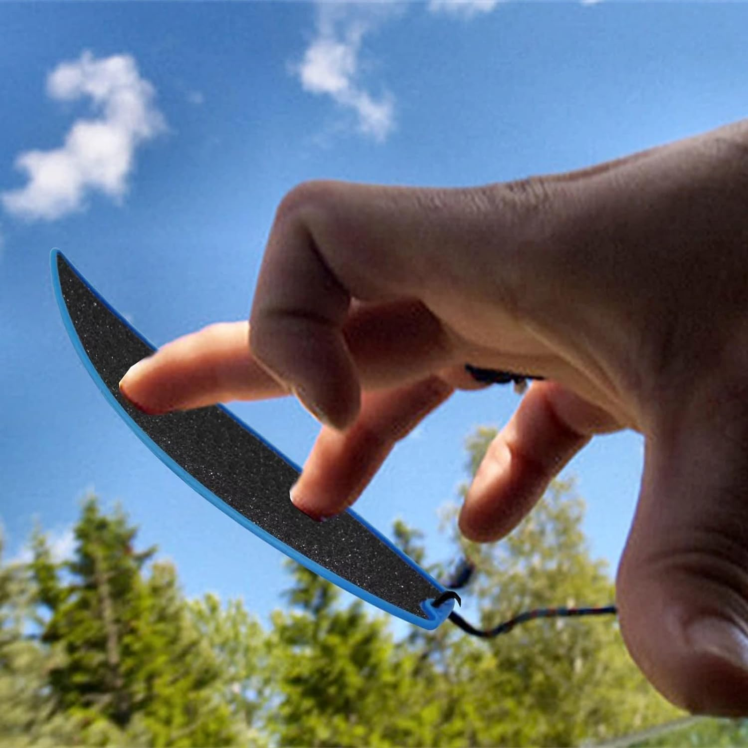 Mini Surfboard, Finger Surfboard, Fingertip Surfboard, 2 Pieces Fingerboard Toy Mini Fingerboards Mini Fingerboard Miniature Toy Creative Toy for Boys Girls Adults image number 4