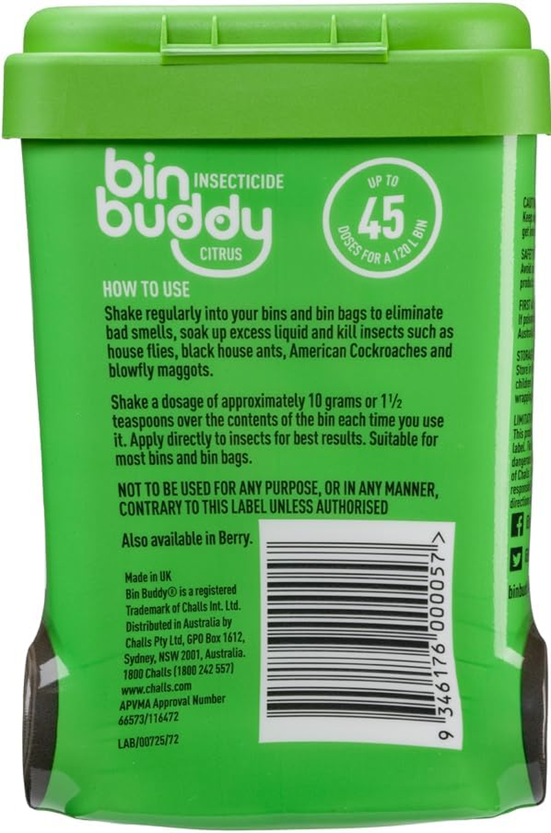 Bin Buddy 450G Citrus Zing 3 Pack, 1350 Grams, Pack of 3 image number 2