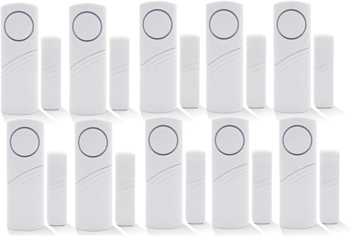 Home Security Alarm System DIY Kit - Magnetic Sensor - Guardian Protector - Window Glass Vibration Security Burglar Alarm for Homes, Cars, Sheds, Caravans, Motorhomes - Price Xes (10) image number 2