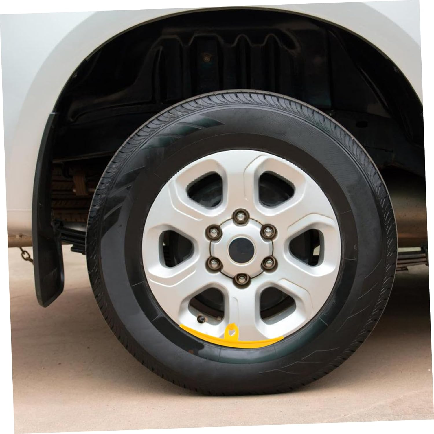 SUPVOX 5Pcs Car Rim Protectors Wheel Rim Covers for Automotive Motorbike Accessories Parts image number 5