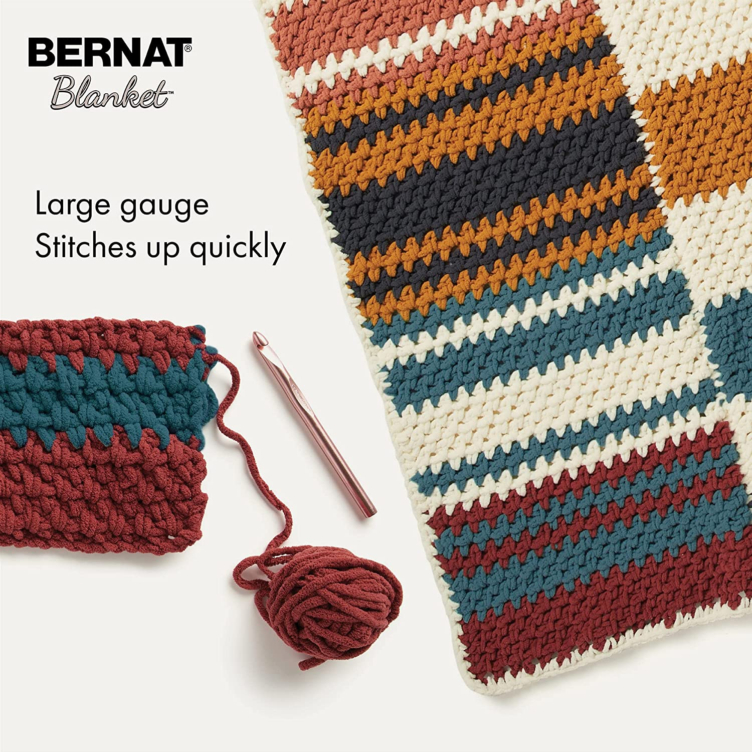 BERNAT Blanket BB, Smoky Green image number 4